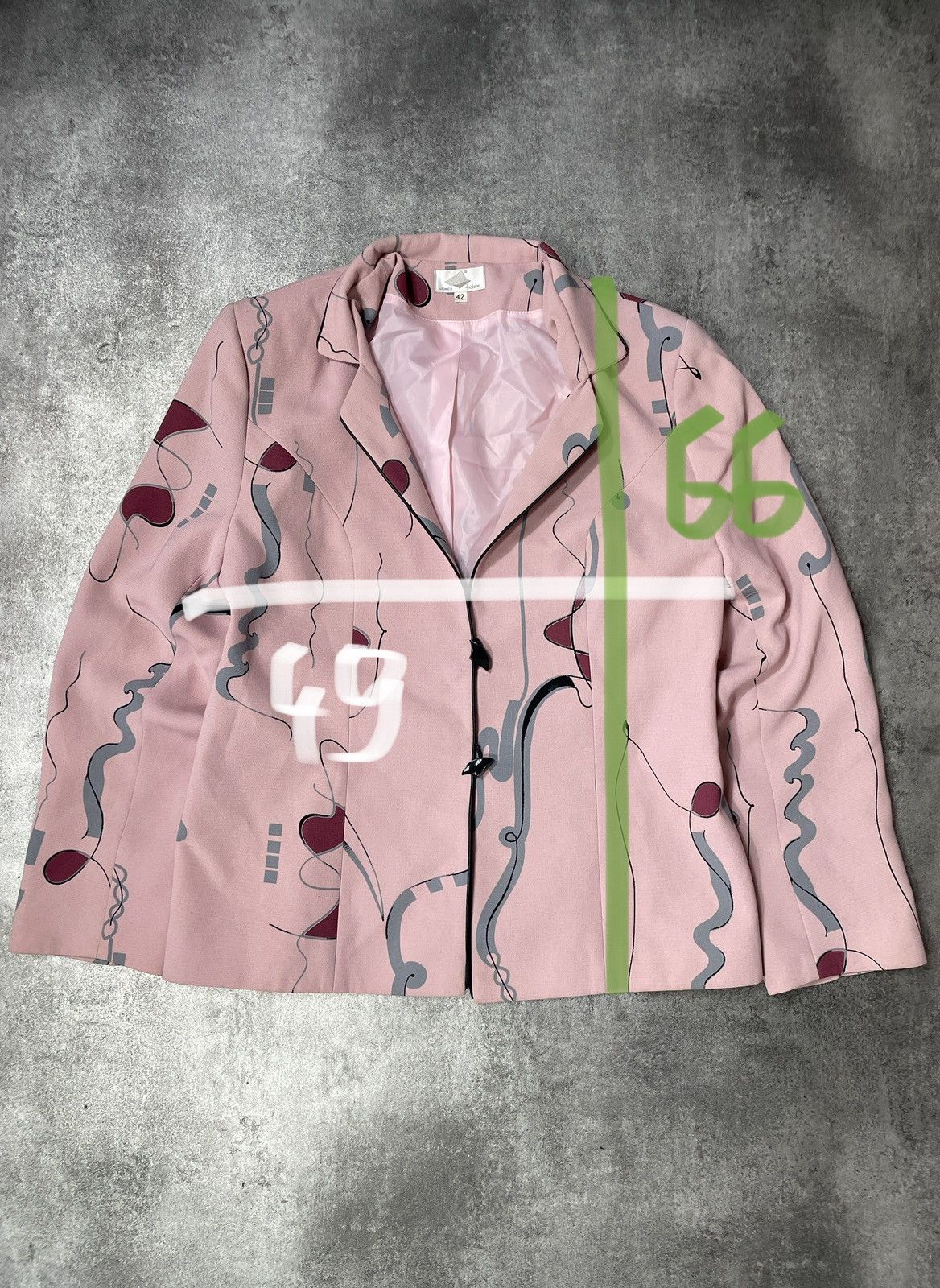 Vintage 🔥RARE🔥Vintage Y2K Elegant Jacket Luxury Rare Size M / US 6-8 / IT 42-44 - 12 Thumbnail