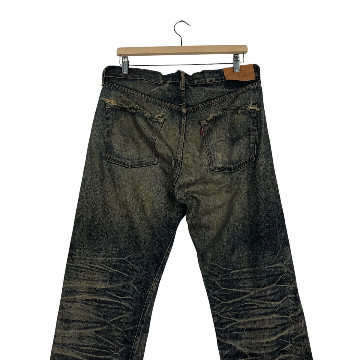 Levi's 🔥VINTAGE REPRODUCTION LEVI’S BIG E REDLINE DENIM LOT 501 Size US 34 / EU 50 - 12 Thumbnail