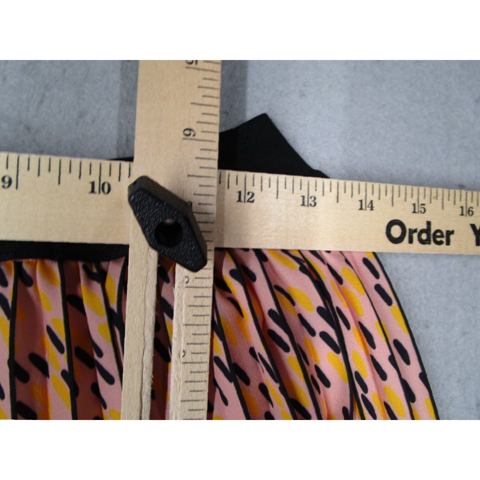 Anthropologie Eva Franco Anthropologie Shirt Women XS Pink Rose Abstract Style DP9162 Size XS / US 0-2 / IT 36-38 - 7 Thumbnail