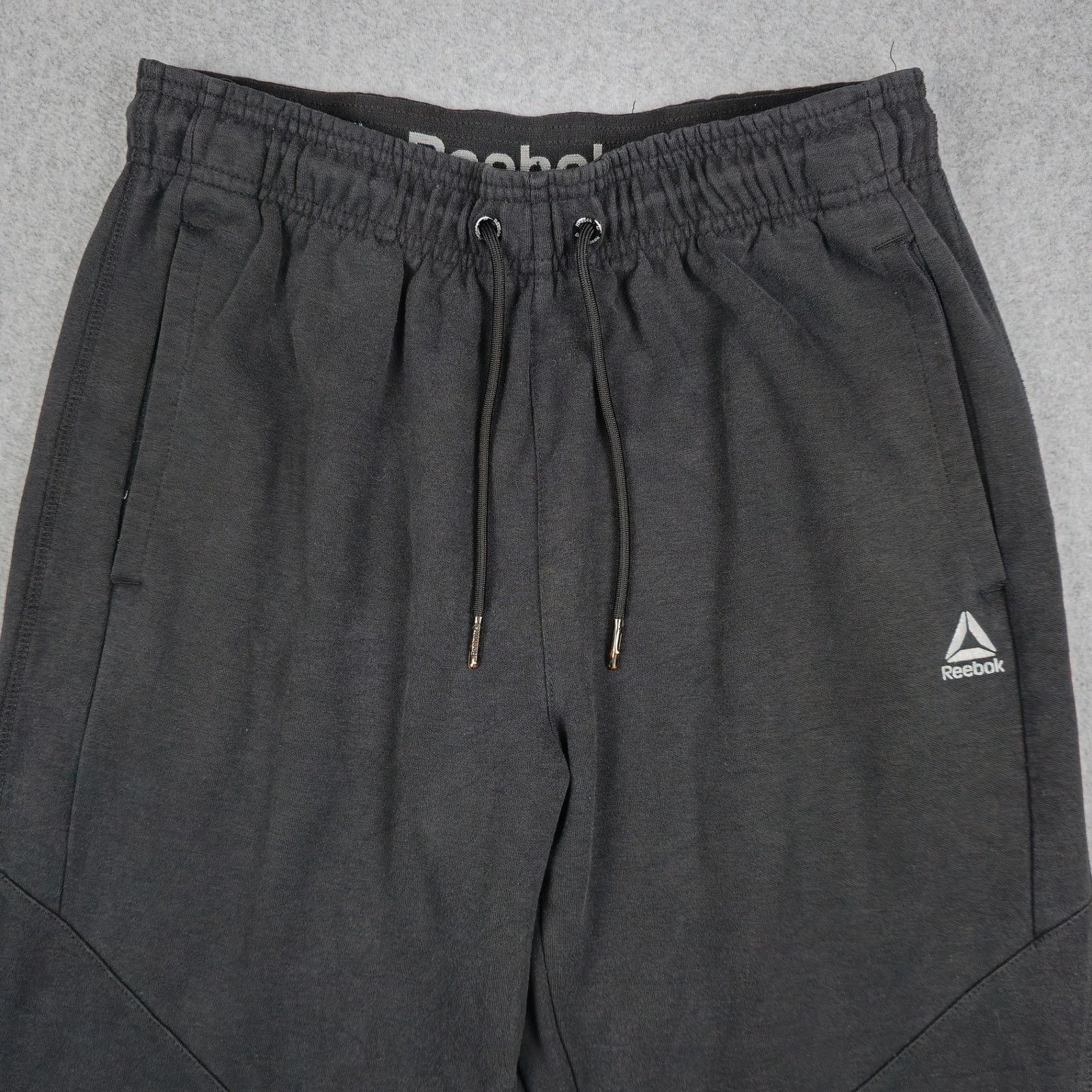 Reebok Reebok Medium Black Training Pants Athletic Fit Elastic Size US 30 / EU 46 - 3 Thumbnail