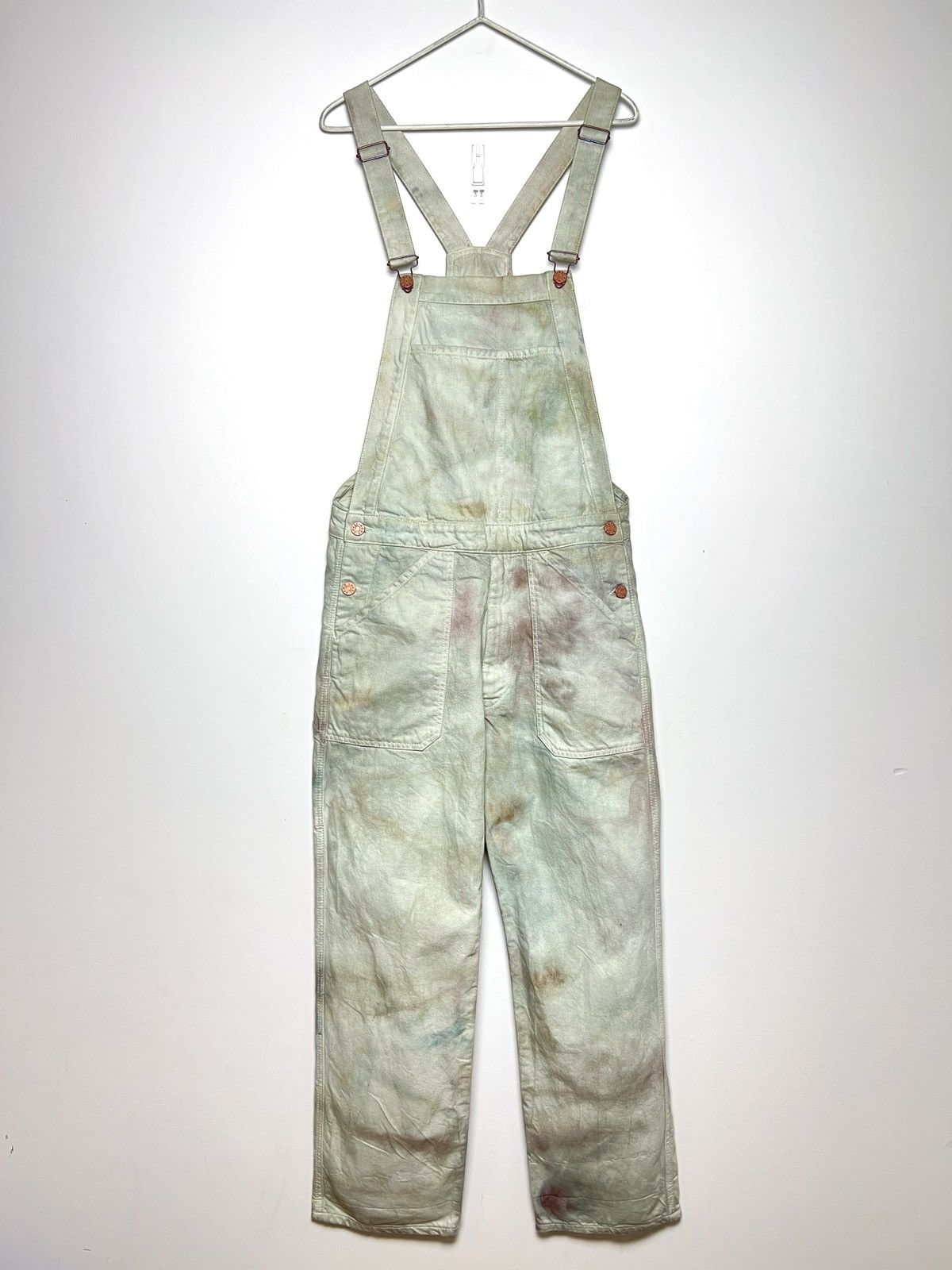 Acne Studios acne studios tie dye cargo painters work overalls Size US 33 - 1 Thumbnail