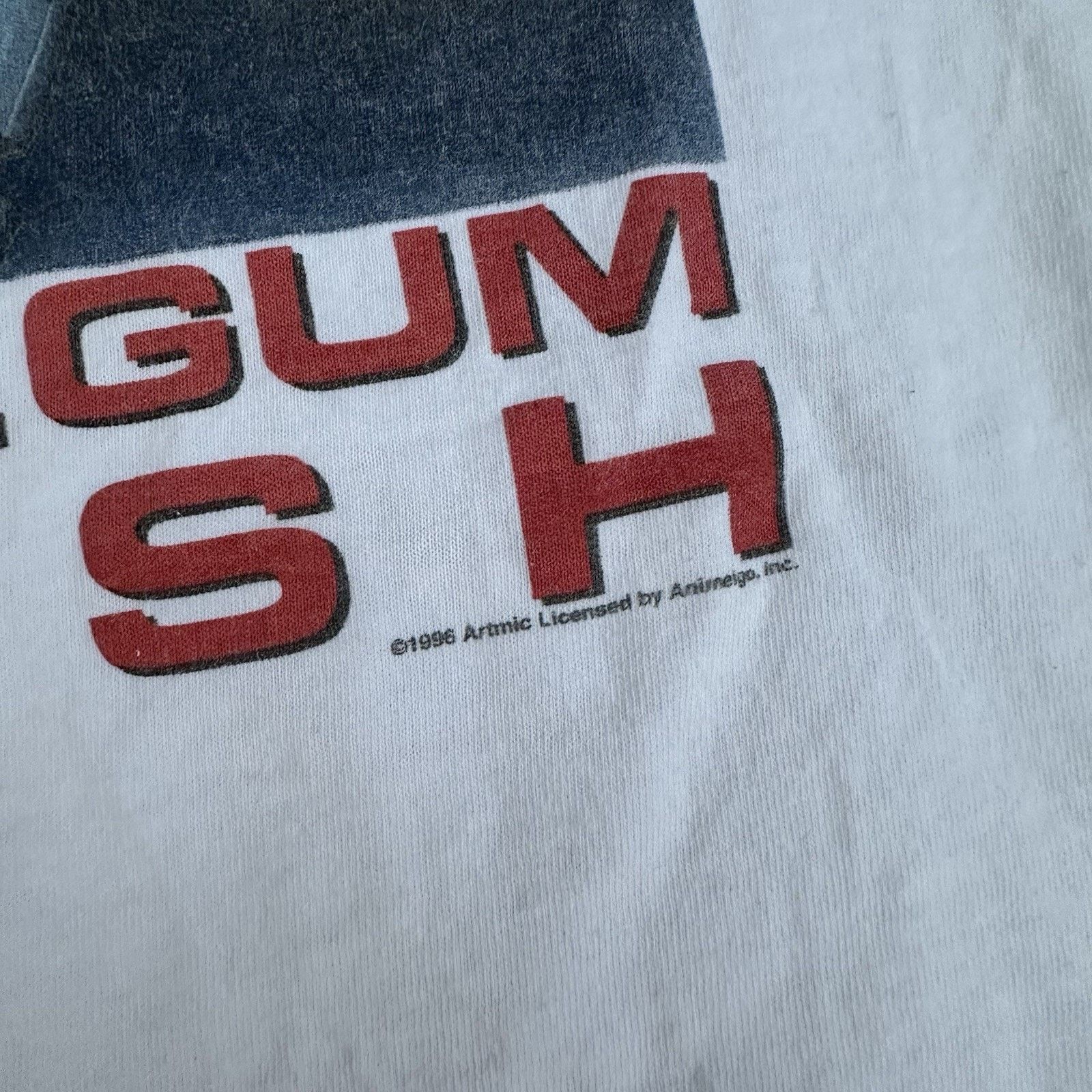 Anime × Fashion Victim × Vintage Vintage 90s 1996 Fashion Victim Bubblegum Crash Anime Tee Size US XL / EU 56 / 4 - 5 Thumbnail