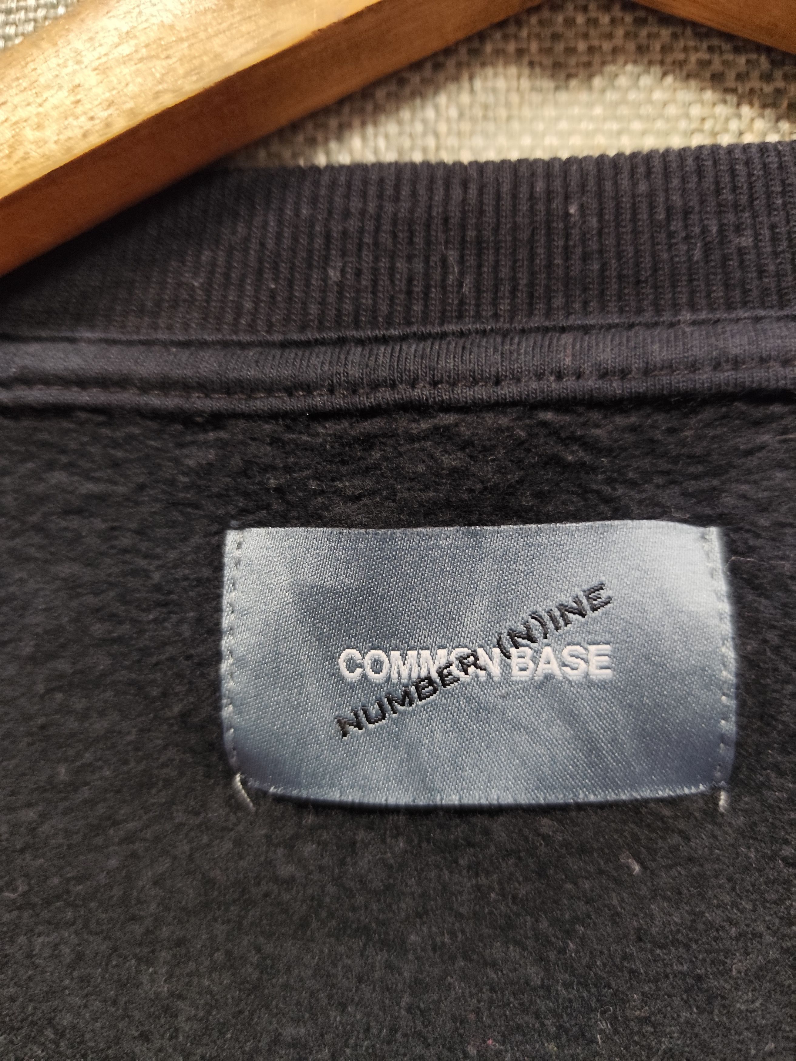 Number (N)ine Sweatshirt number nine common base Size US XL / EU 56 / 4 - 6 Thumbnail