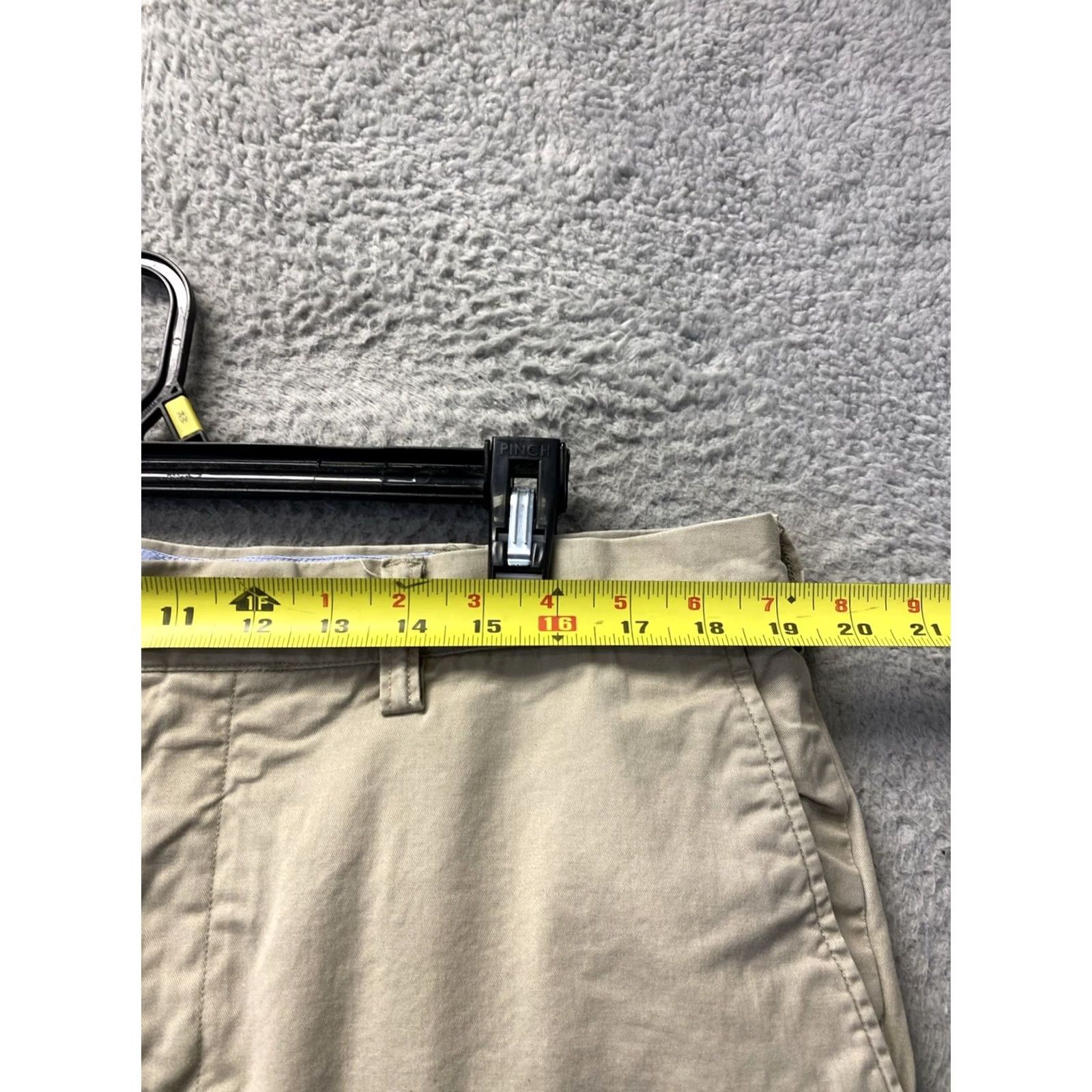 Polo Ralph Lauren Ralph Lauren Chino Pants Men 38x32 Light Tan /0772 Casual, Flat Front, Straight Leg, Cotton Twill, Button Zip Closure, Logo, Pockets, Preston Pant Size US 38 / EU 54 - 3 Thumbnail