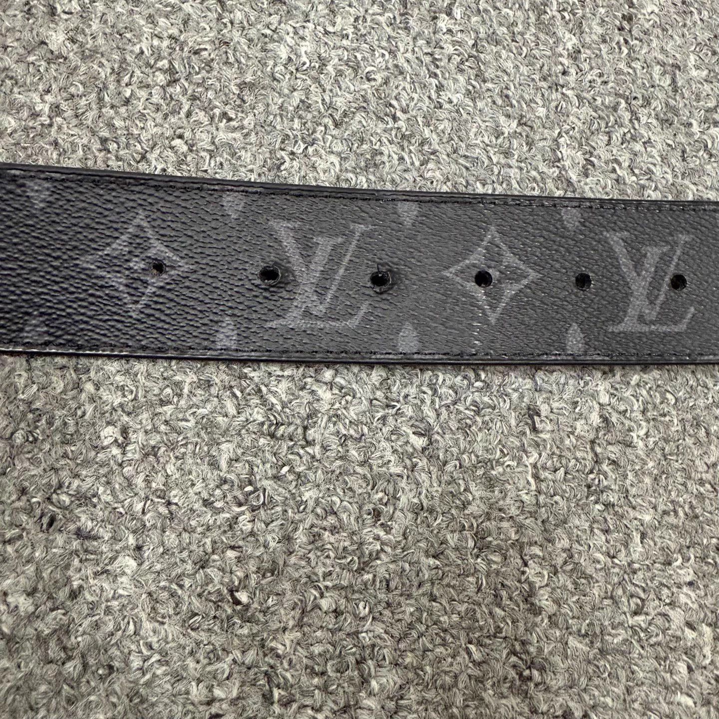 Louis Vuitton LV Black Samurai Belt 90 95 New Size 36 - 6 Thumbnail