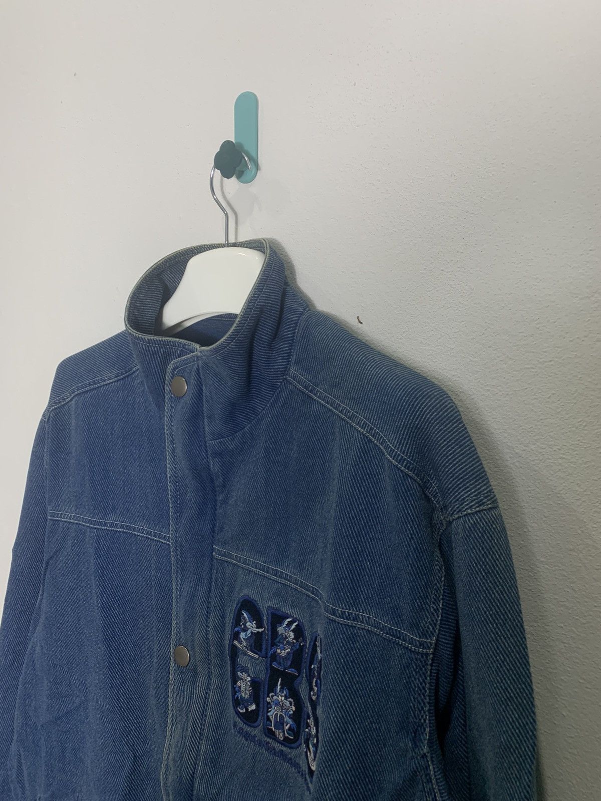 Japanese Brand Vintage Angelo Garbasus Chore Worker Jacket Size US L / EU 52-54 / 3 - 3 Thumbnail
