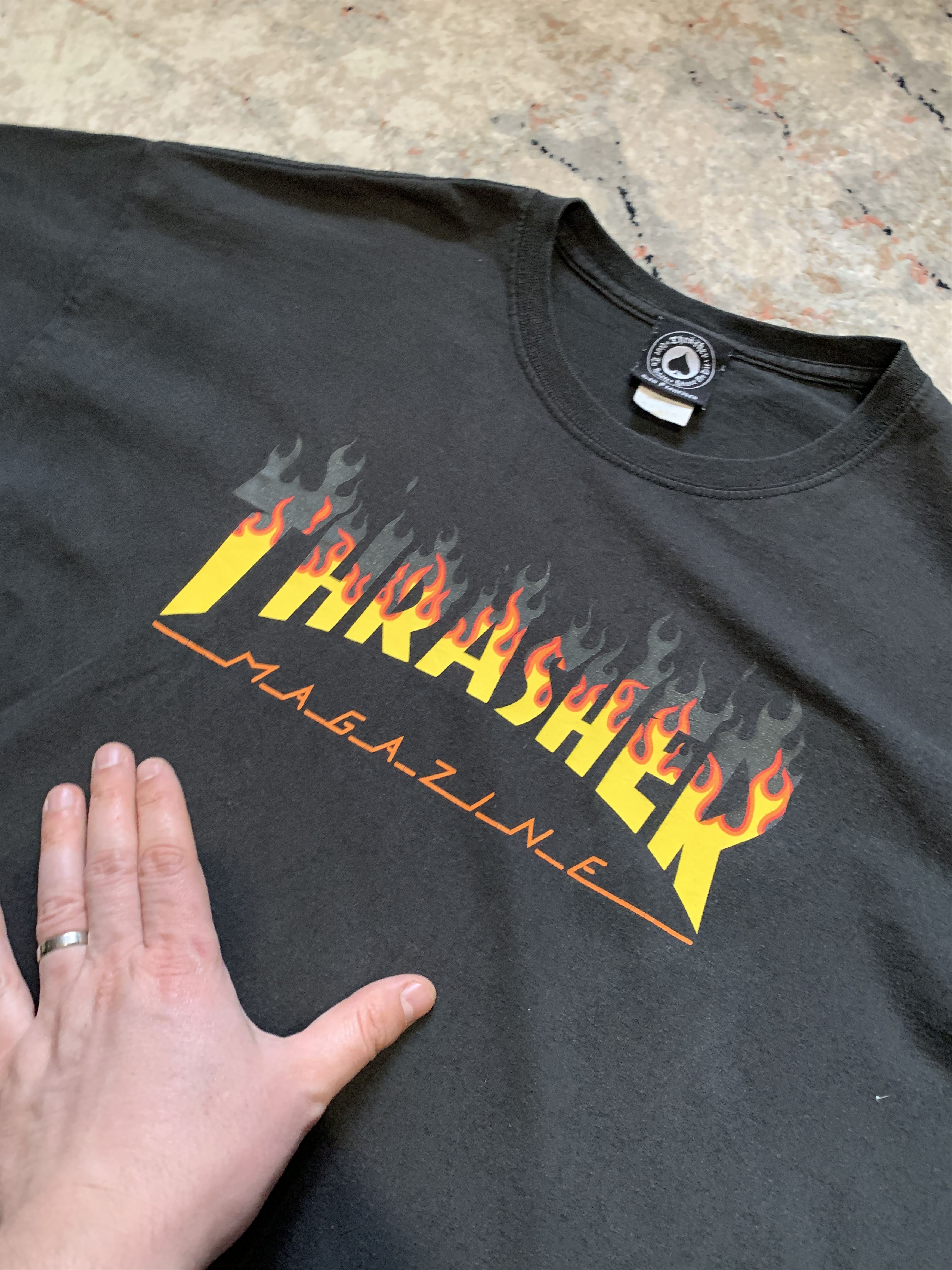 Thrasher × Vintage Vintage Thrasher Tee Size US XL / EU 56 / 4 - 3 Thumbnail