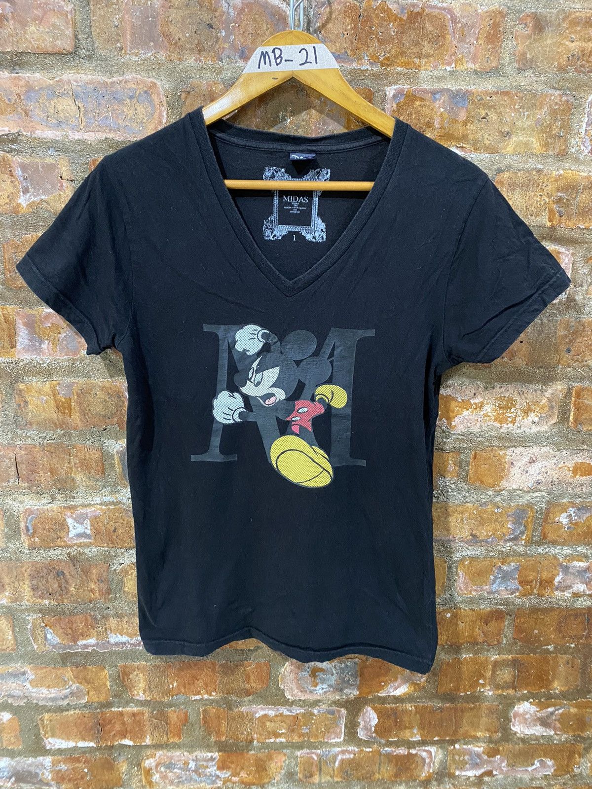 Takahiromiyashita The Soloist. 🔥 MIDAS x Mickey Disney tee Size US S / EU 44-46 / 1 - 2 Thumbnail