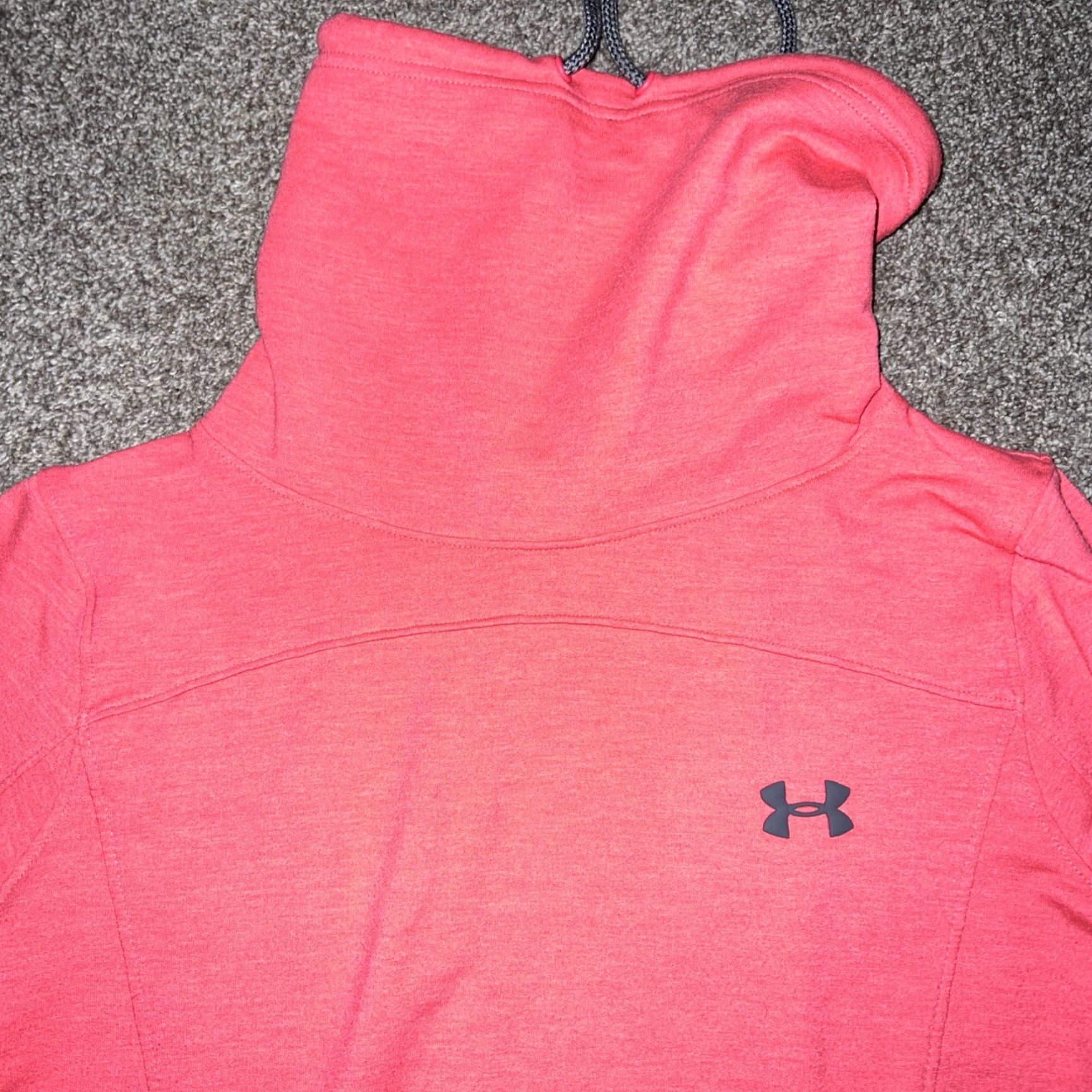 Under Armour Under Armour Pink Turtle Neck Pullover Womens Size M Sweatshirt, Activewear, Turtleneck, Pullover, Size M, Regular, Women Size M / US 6-8 / IT 42-44 - 2 Thumbnail
