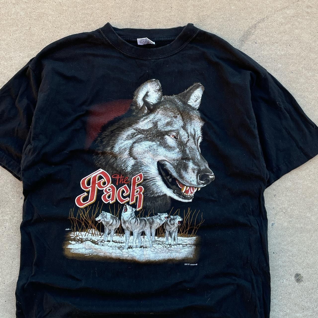 Vintage Vintage 90s Biker T Shirt Size US XL / EU 56 / 4 - 2 Thumbnail