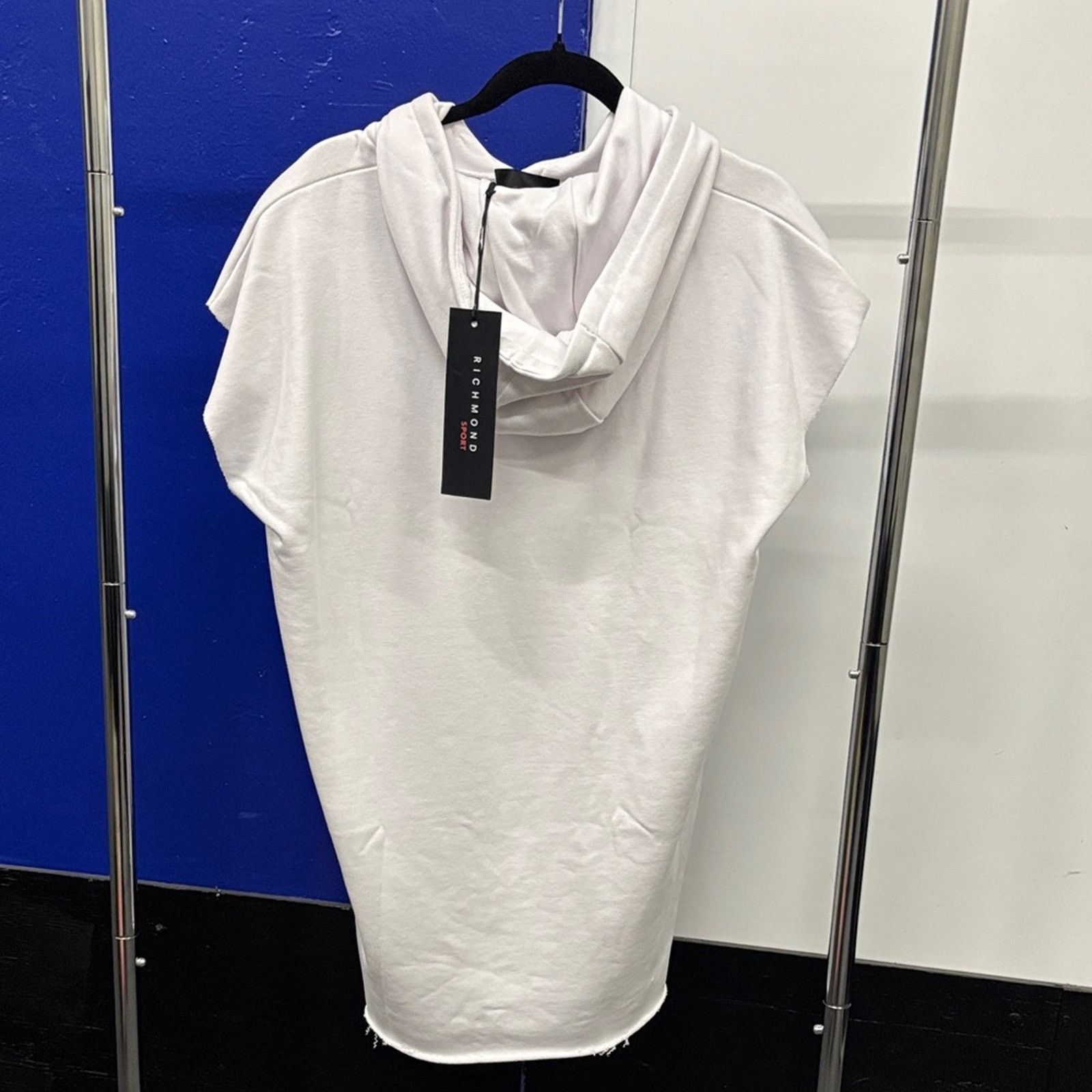 John Richmond NWT John Richmond White Hooded Garment Size S Size S / US 4 / IT 40 - 9 Thumbnail