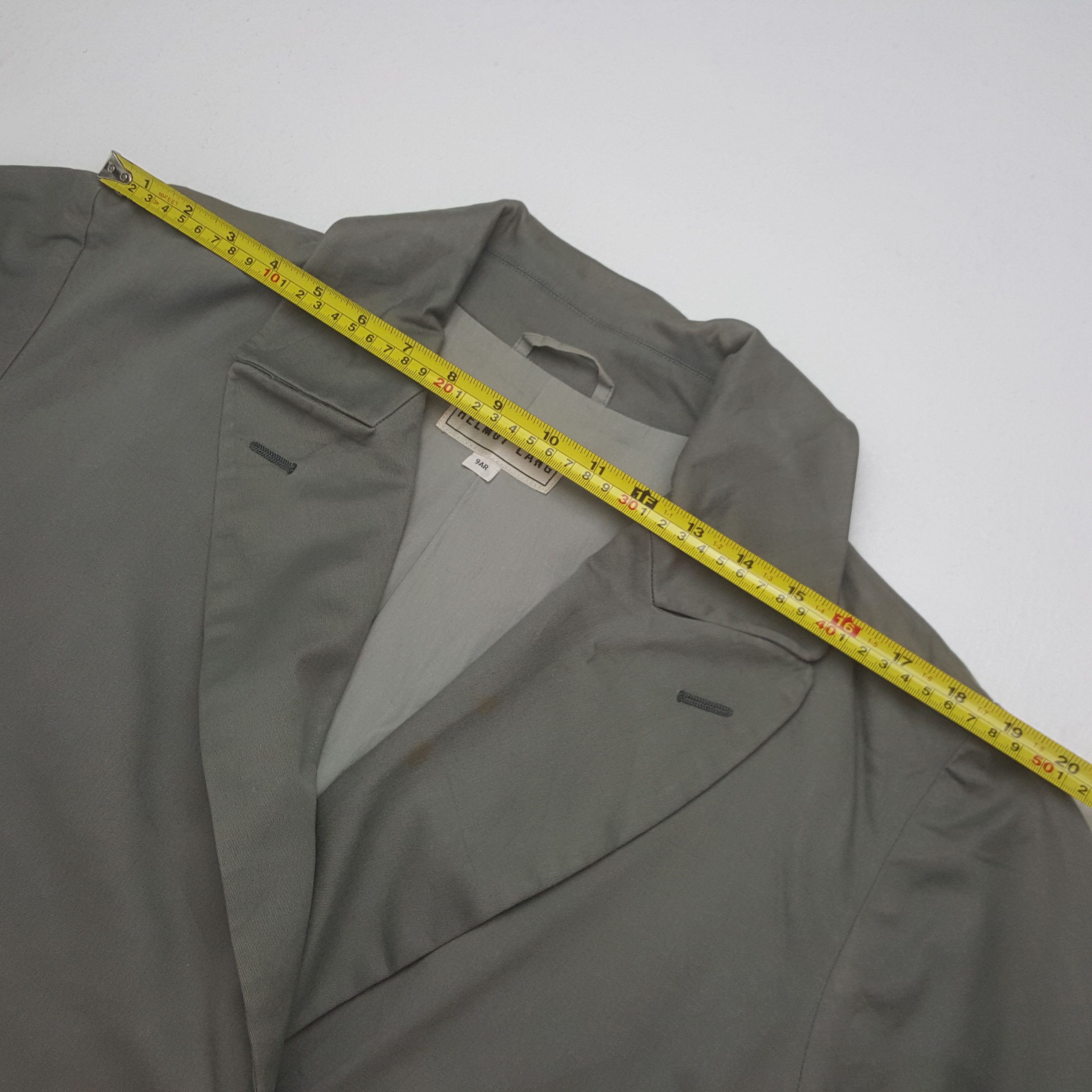 Helmut Lang Vintage Helmut Lang Trench Coat Jacket Size L / US 10 / IT 46 - 5 Thumbnail