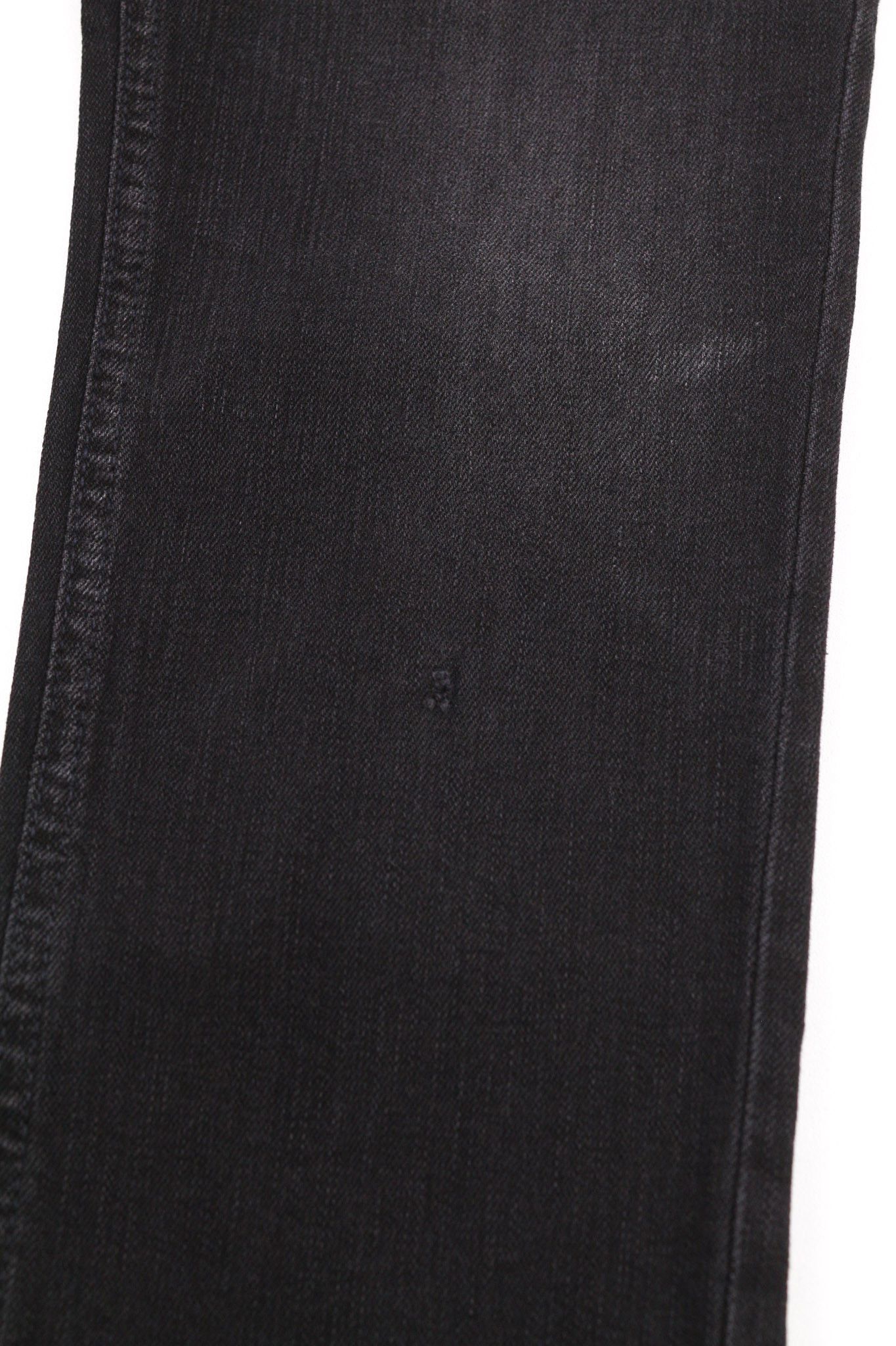 Nudie Jeans SKINNY LIN USED BLACK W29/L32 Organic Cotton Jeans 80432 Size US 29 - 8 Thumbnail