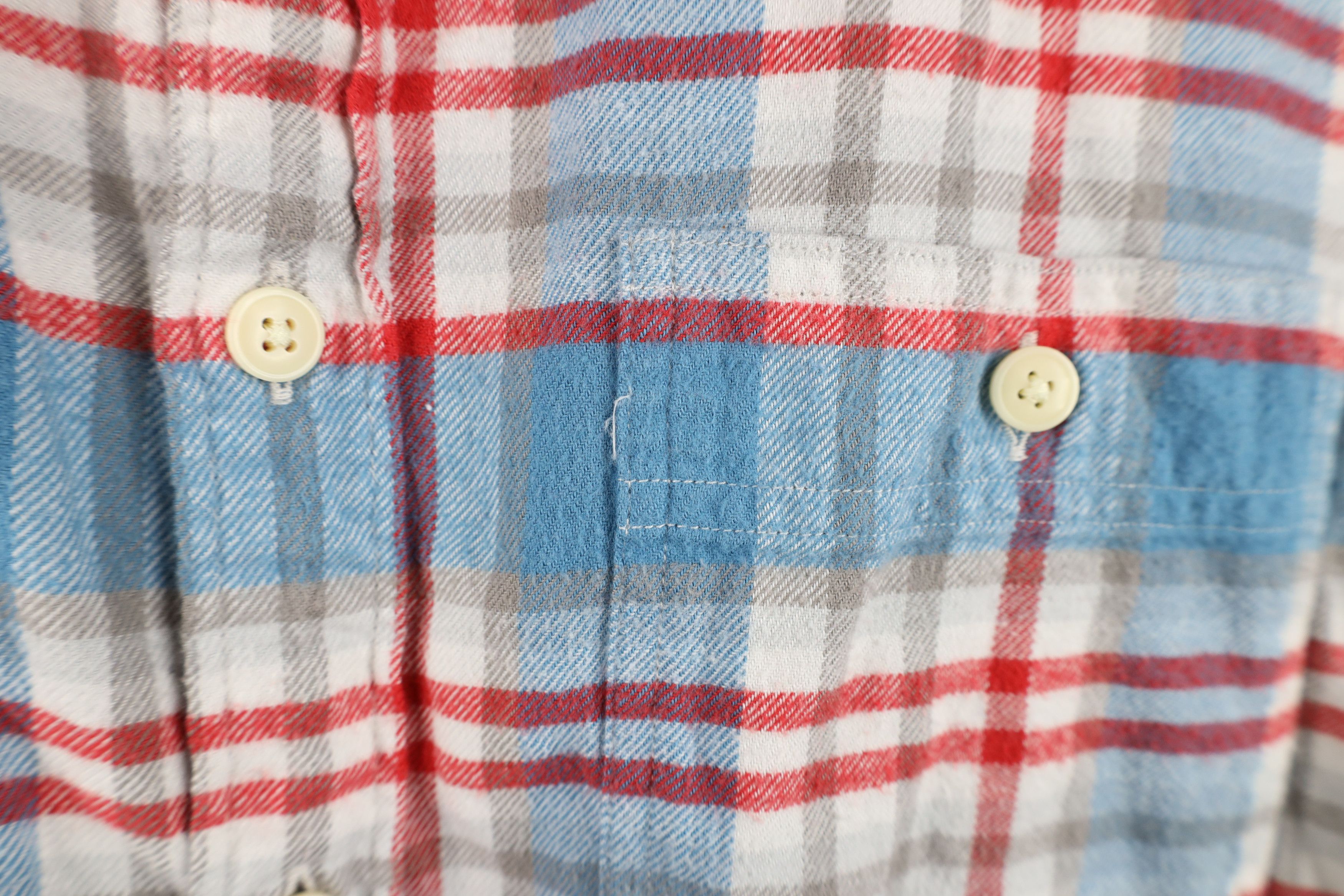J.Crew × Vintage Vintage J Crew Long Sleeve Collared Button Shirt Plaid Size US M / EU 48-50 / 2 - 4 Thumbnail