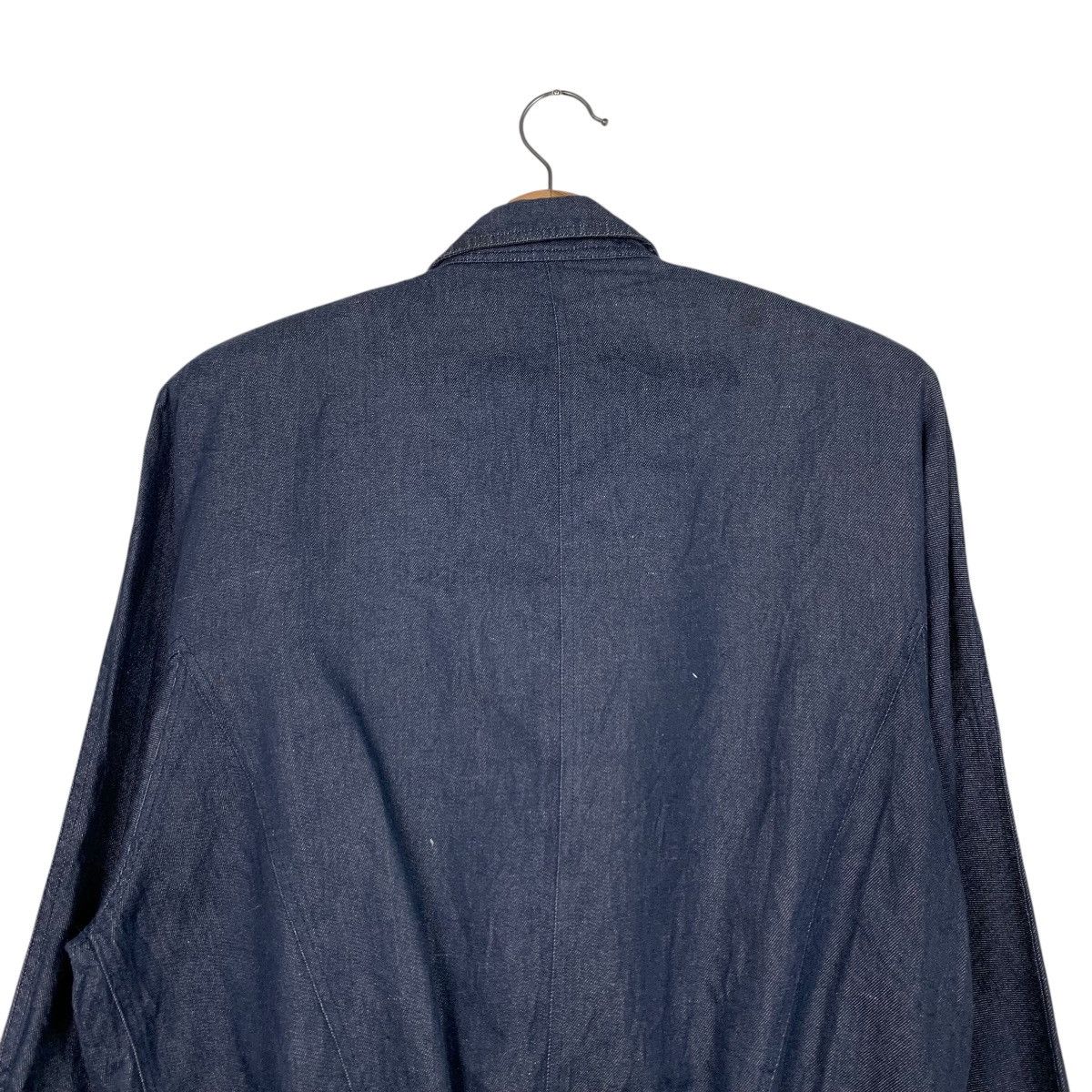 Japanese Brand ADVANCE & ADVENTURES Blue Denim Casual Jacket #1664-C74 Size M / US 6-8 / IT 42-44 - 8 Thumbnail