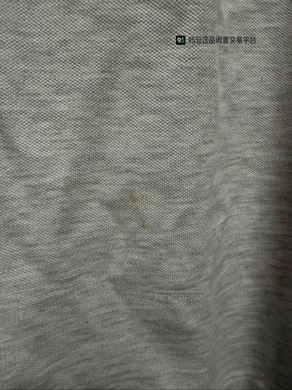 Brunello Cucinelli Brunello Cucinelli Men's Gray Logo Print Polo Shirt. Size US XL / EU 56 / 4 - 2 Thumbnail