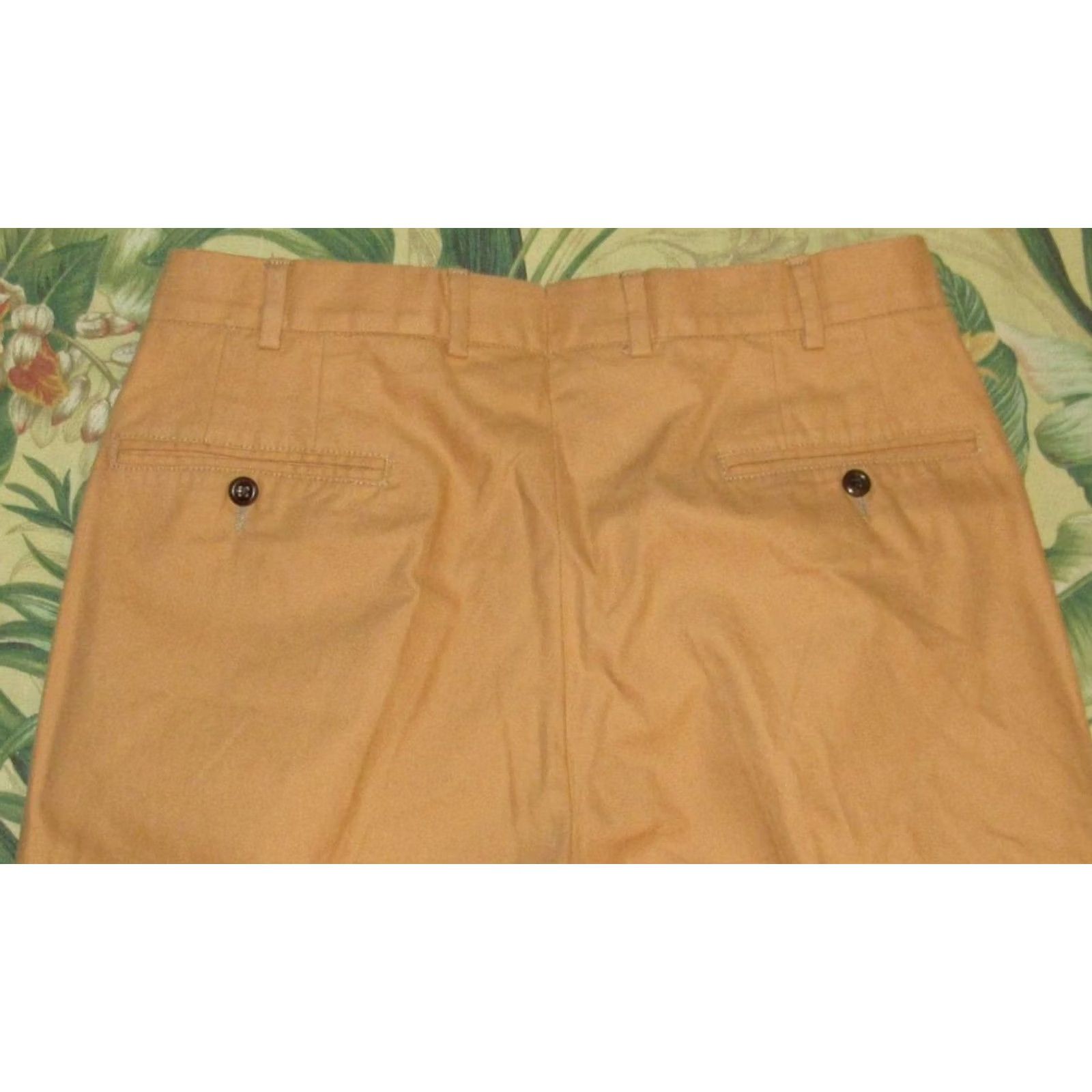 Sid Mashburn Sid Mashburn Chino Pants Brown Button Fly 32 x 31 Mens Size US 32 / EU 48 - 4 Thumbnail