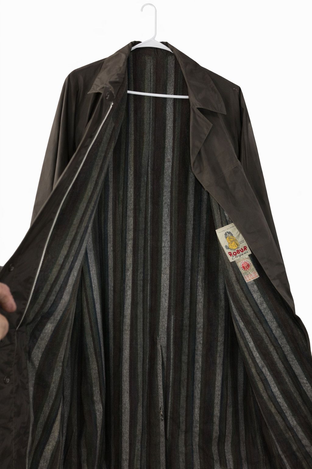 Other Museum-Quality 1950s Robur Elegans Italian Raincoat Size US S / EU 44-46 / 1 - 2 Thumbnail