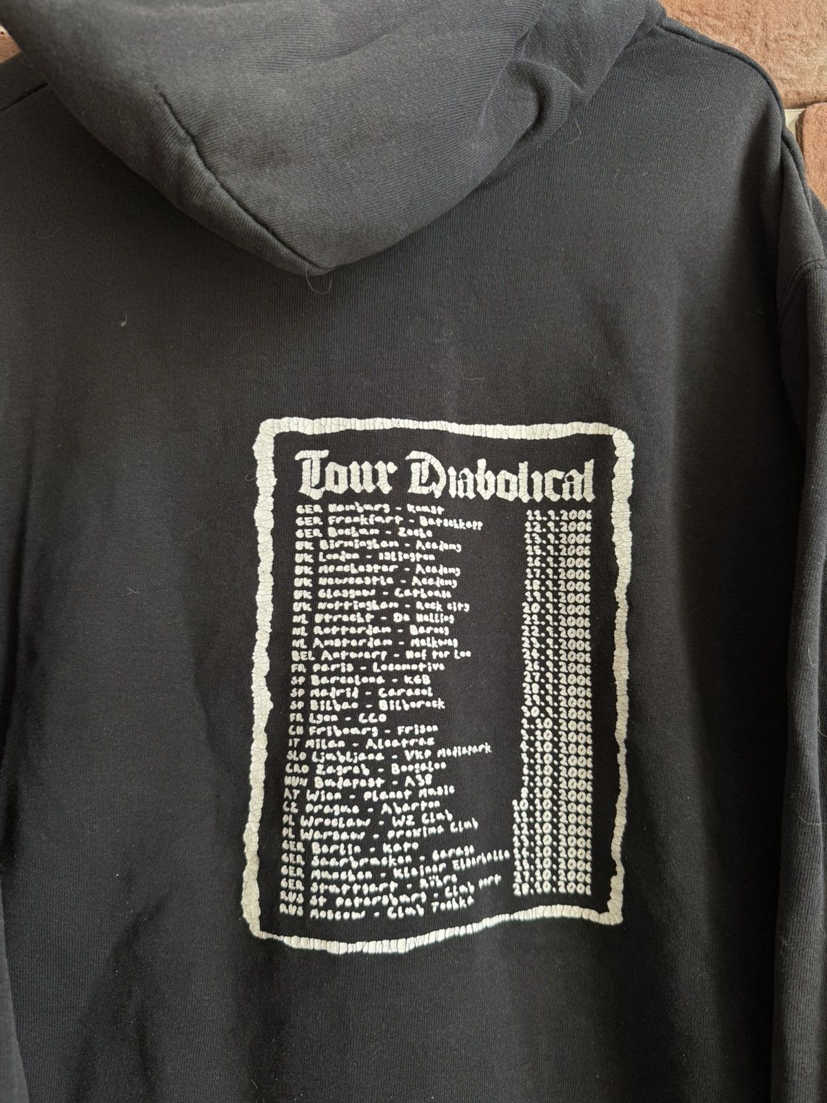 Band Tees Vintage Y2K Satyricon Diabolical Black Metal Band T Shirt Size US L / EU 52-54 / 3 - 5 Thumbnail