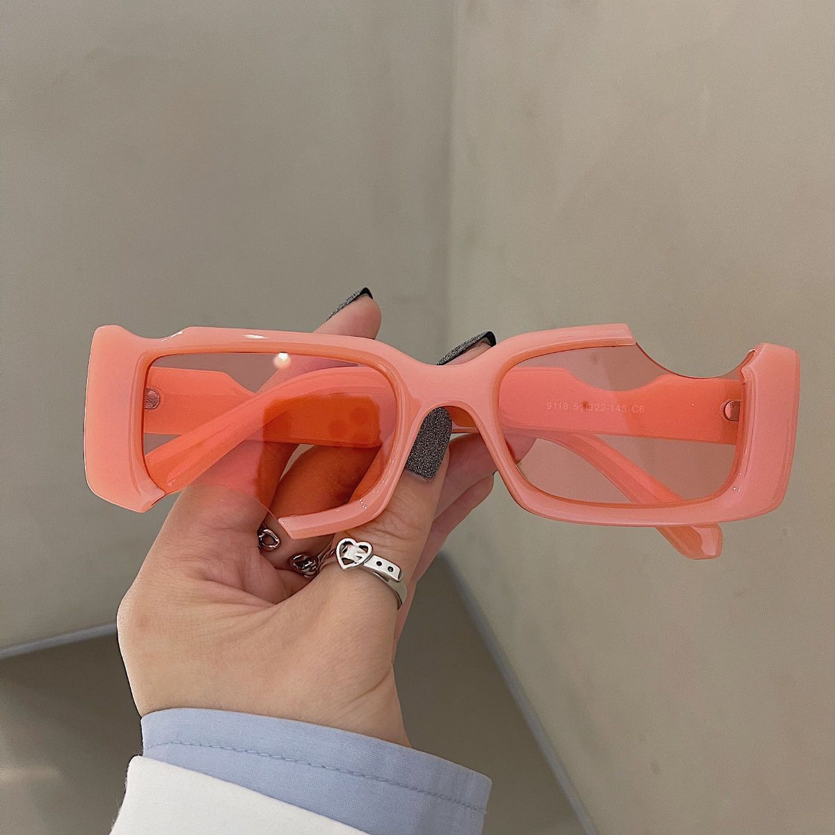 Electric Visual Crazy Street ins style custom avant-garde sunglasses Size ONE SIZE - 6 Thumbnail