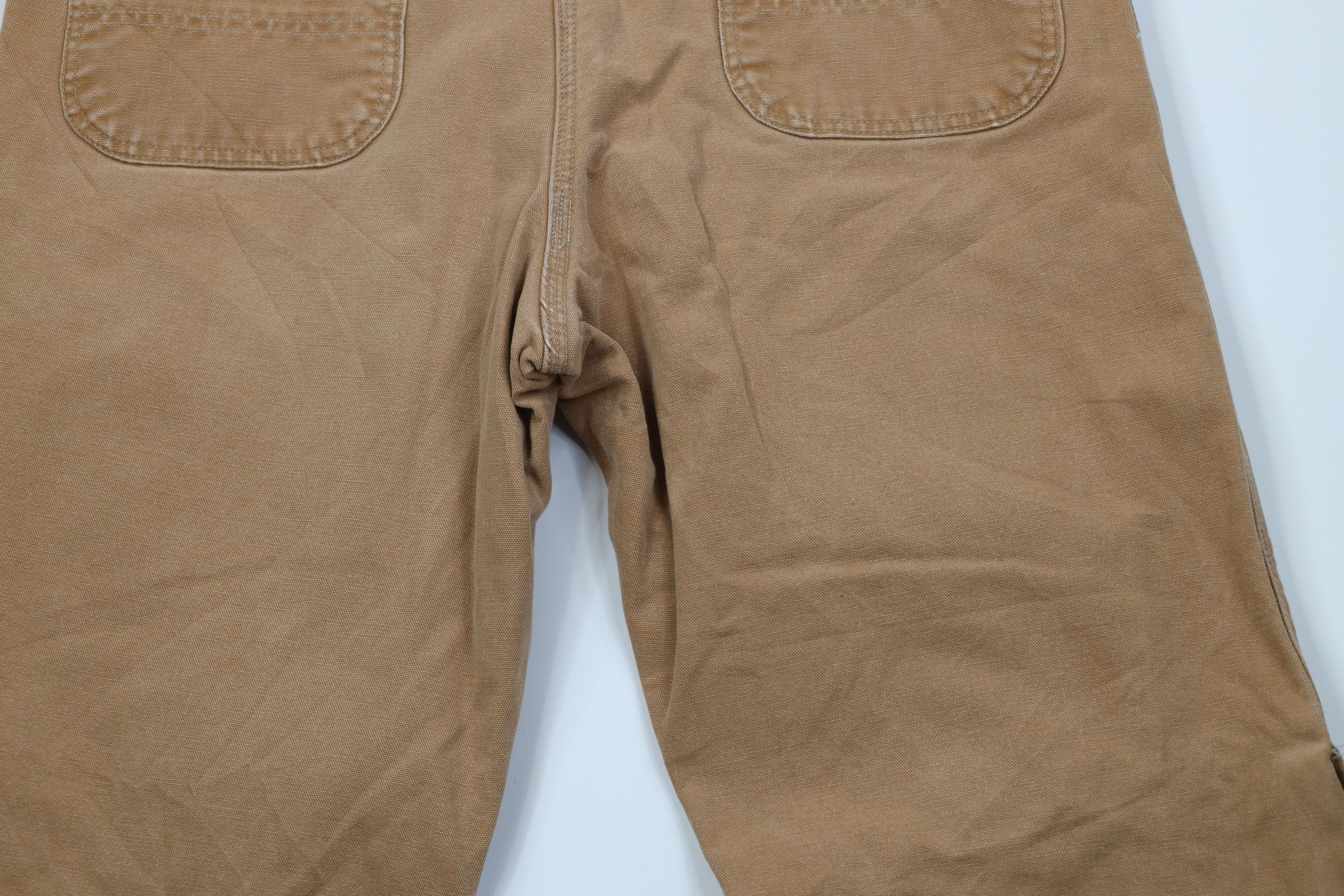 Carhartt Vintage 90s Carhartt Canvas Wide Leg Pants Duck Brown USA Size US 38 / EU 54 - 13 Thumbnail