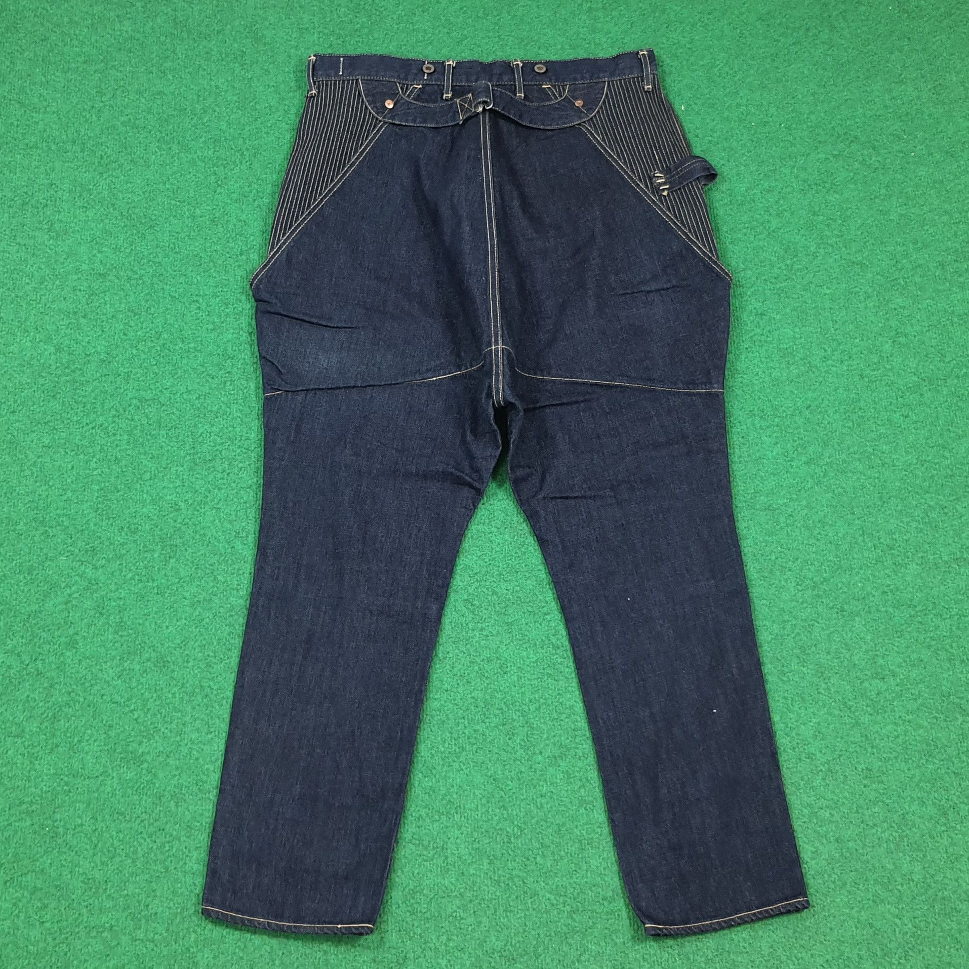 Kapital Vintage KAPITAL Japan Denim Monkey Stitching Pants C297N20 Size US 32 / EU 48 - 3 Thumbnail