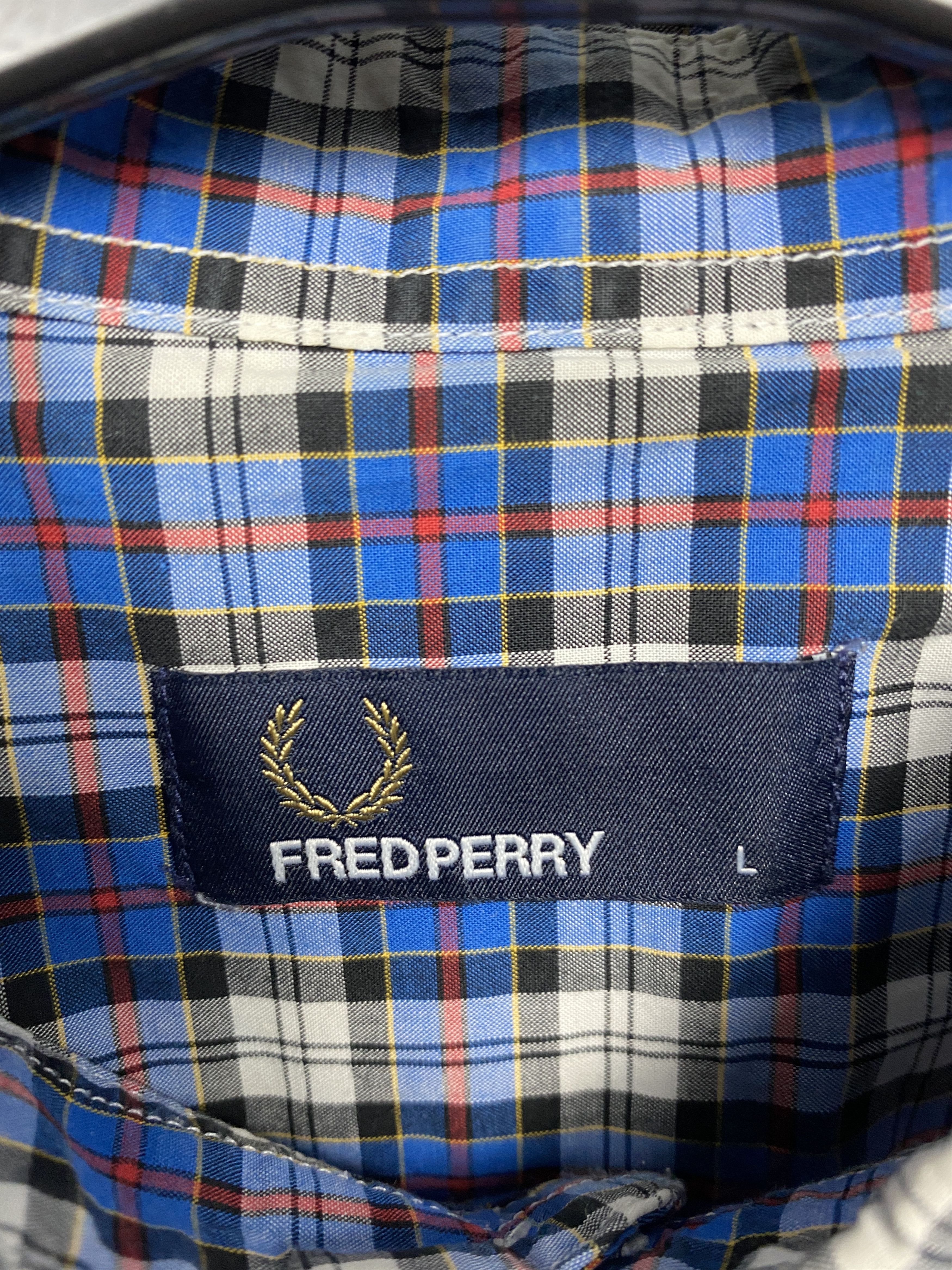 Fred Perry Fred Perry Vintage Mens Long Sleeve Shirt Size US L / EU 52-54 / 3 - 5 Thumbnail