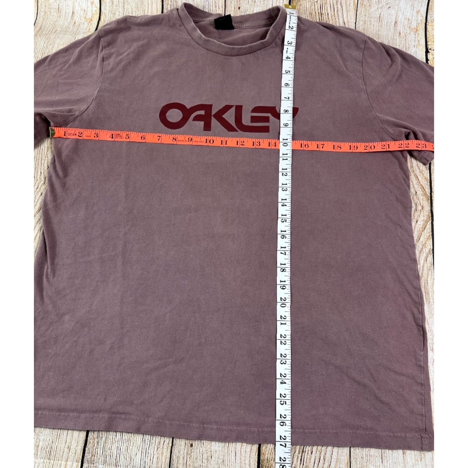 Oakley Oakley Mark II Tee 2.0 T Shirt Maroon Logo Size XL Regular Fit Men Short Sleeve Logo Outdoor Classic XL Mens Size US XL / EU 56 / 4 - 5 Thumbnail