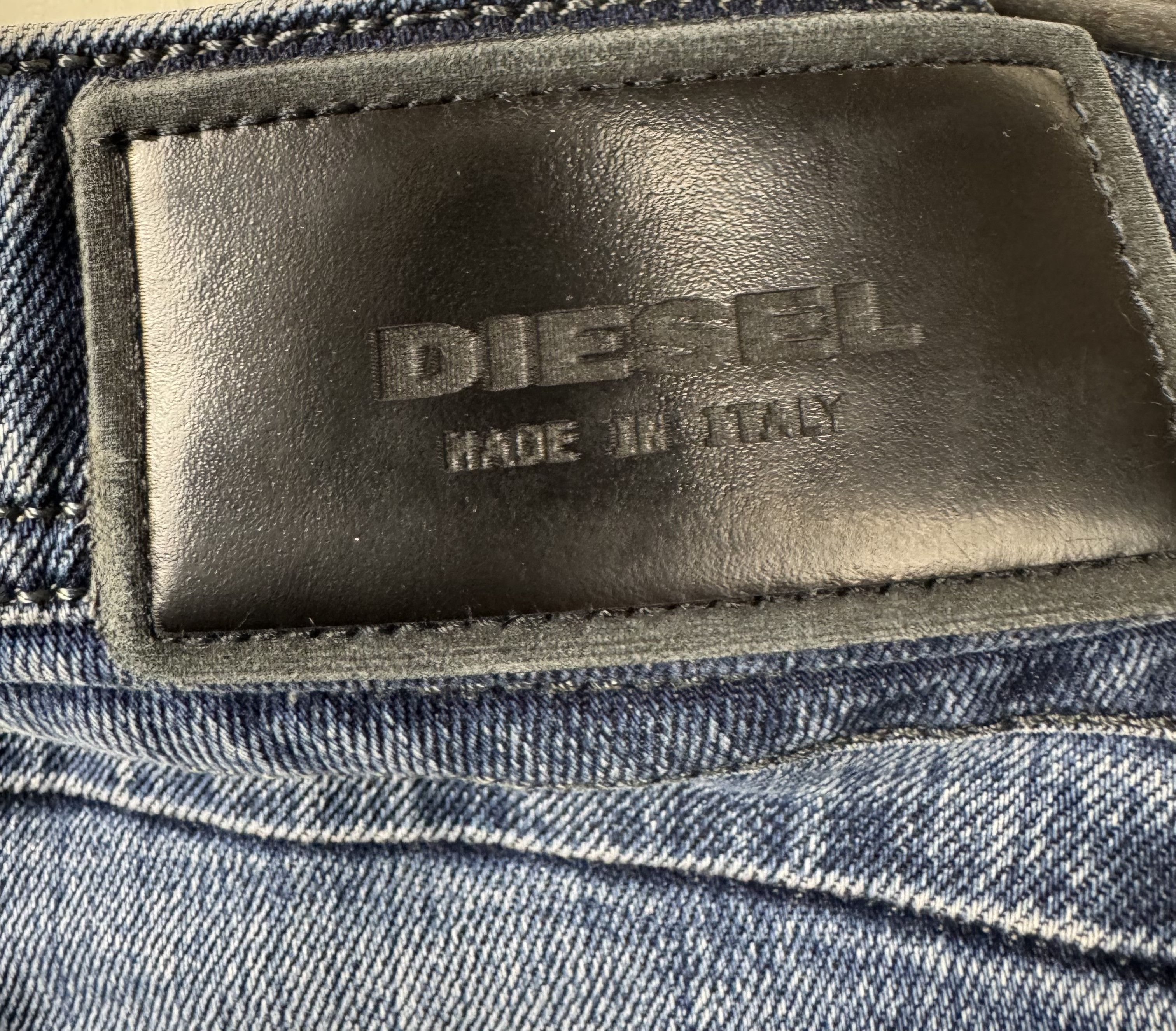 Diesel Diesel Belther Slim Fit Jeans | Size 32 | Made in Italy Size US 32 / EU 48 - 20 Thumbnail