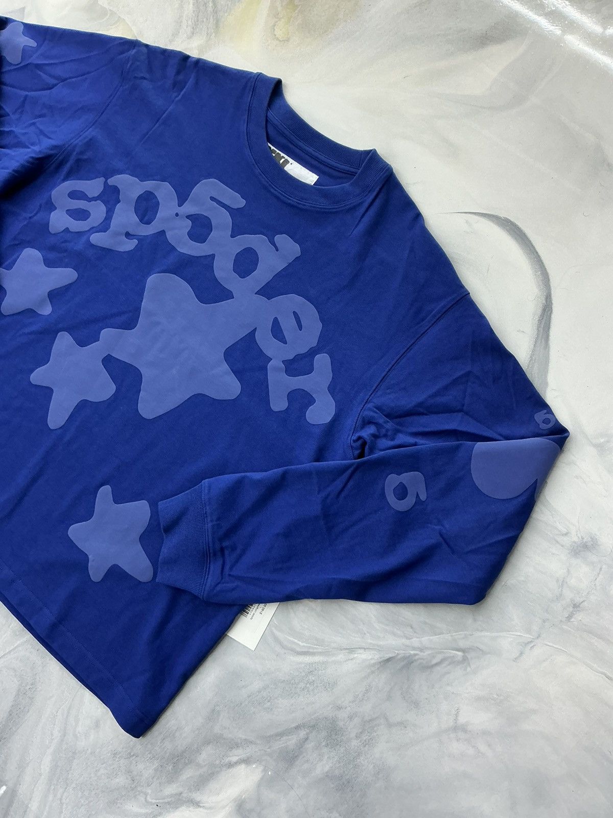 Sp5der Sp5der Beluga Longsleeve Blue Size XXL Size US XXL / EU 58 / 5 - 3 Thumbnail