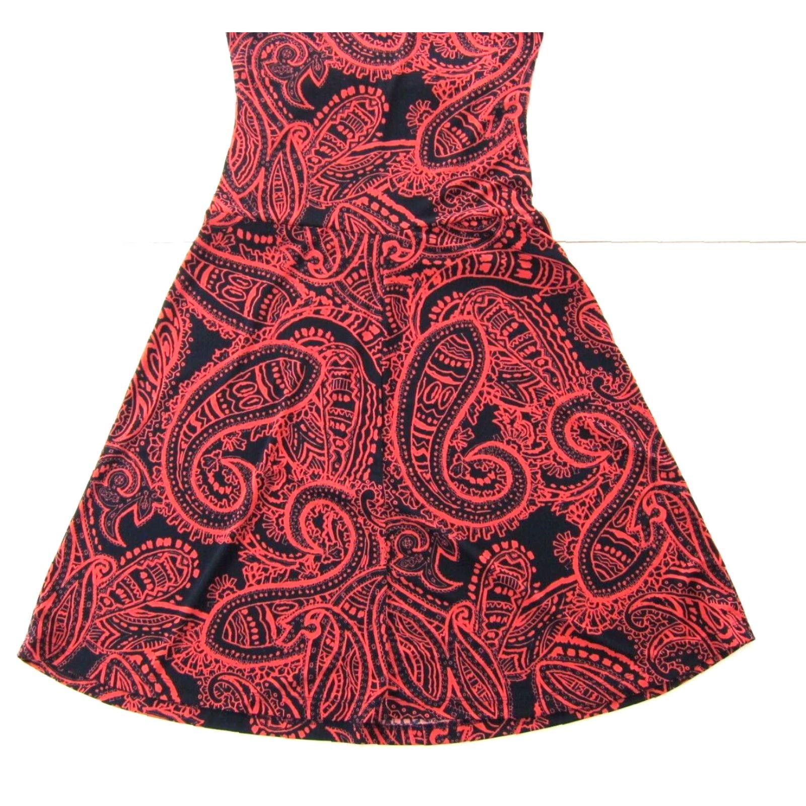 Pinko En Focus Pink Black Paisley Floral Cap Sleeve Stretch Sheath Dress 6 Petite Size M / US 6-8 / IT 42-44 - 7 Thumbnail