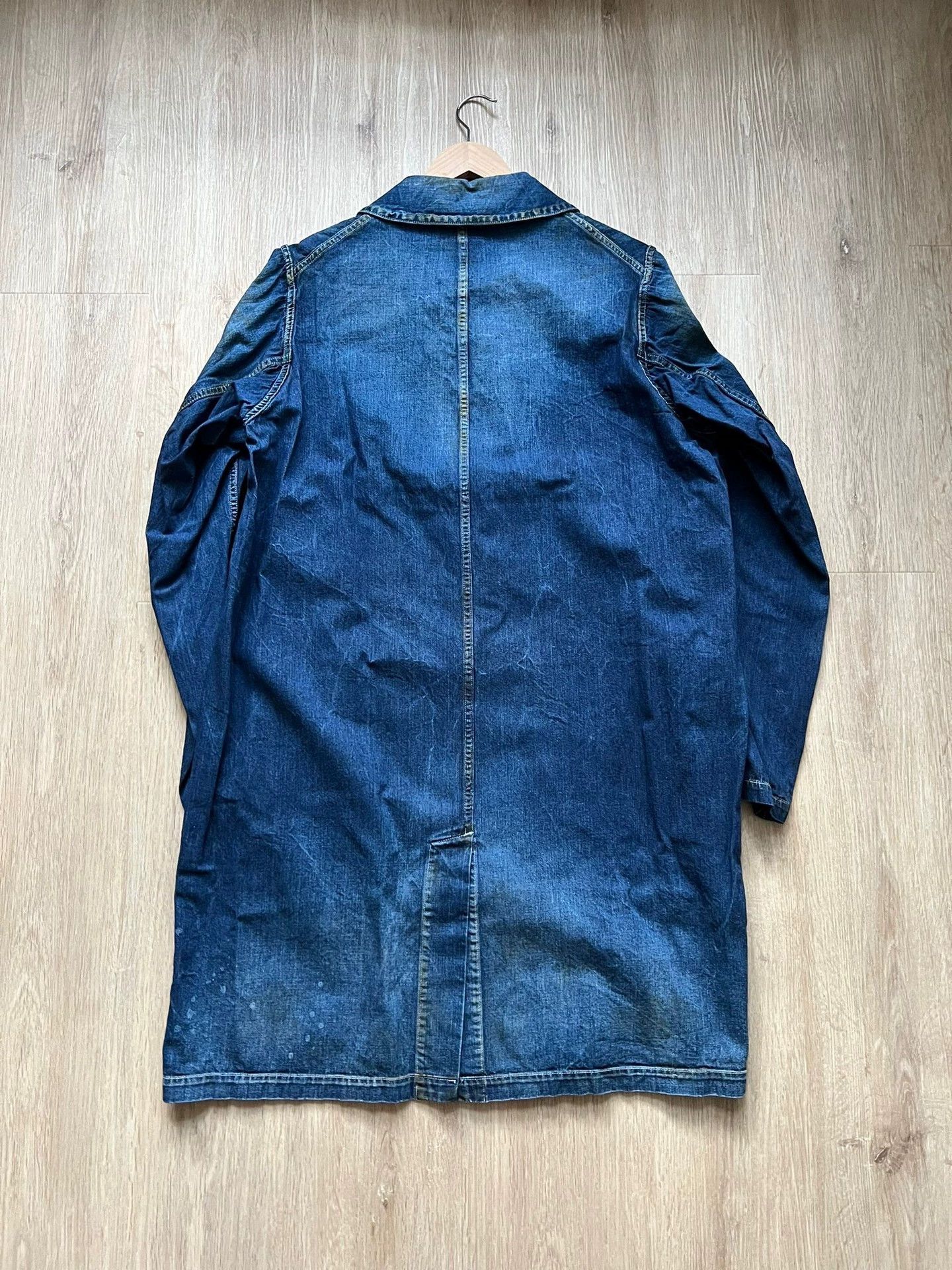 Visvim VISVIM GREASE MONKEY COAT DRY DENIM 3 Size US L / EU 52-54 / 3 - 4 Thumbnail