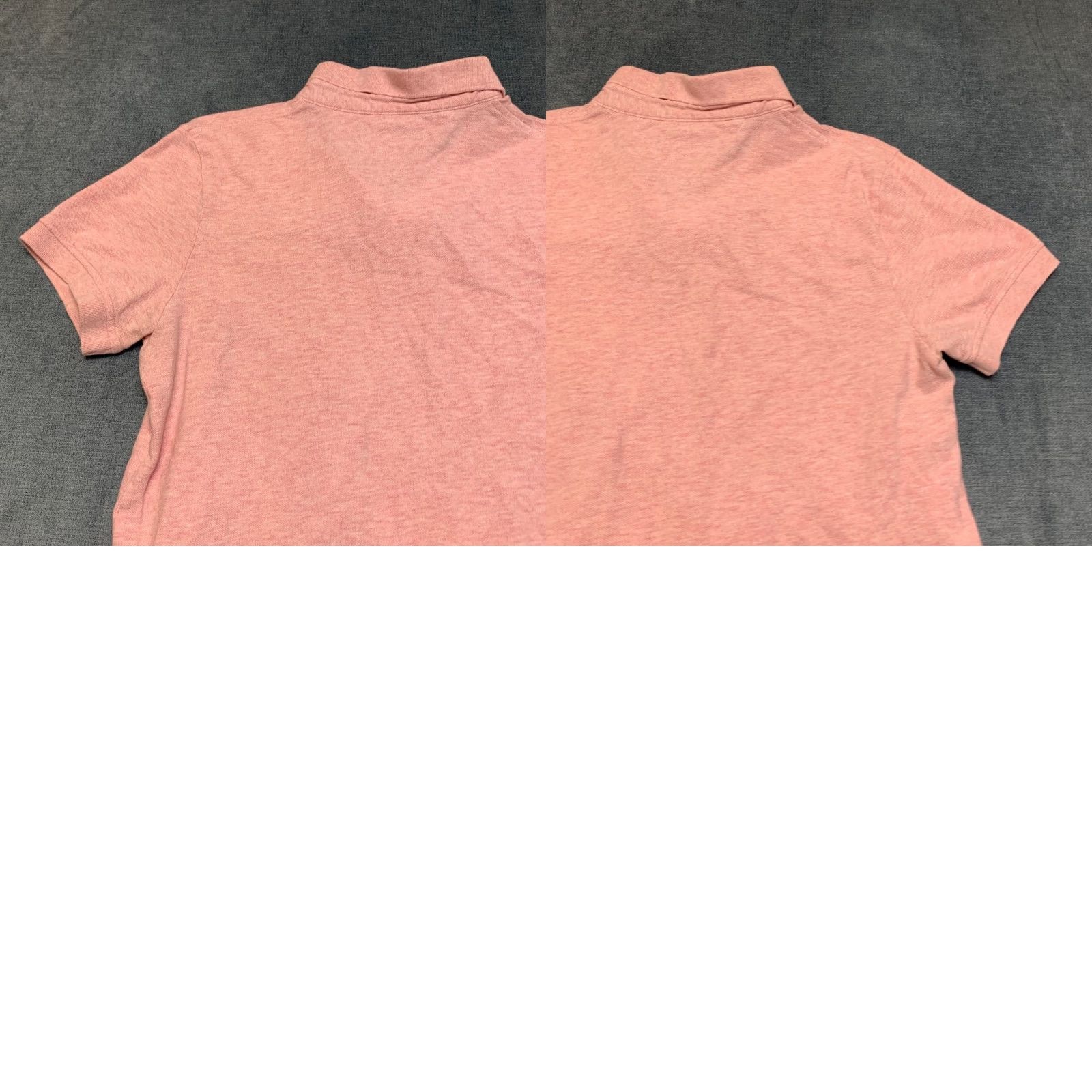 Tommy Hilfiger Tommy Hilfiger Polo Shirt Men Medium Pink Melange Textured Side Slit Golf Tennis Shirt Mens Cotton Breathable Casual Size US M / EU 48-50 / 2 - 9 Thumbnail