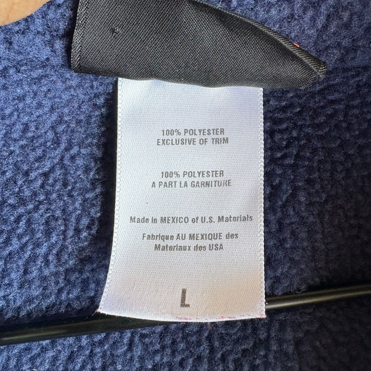 Patagonia Patagonia Other Fleece Jacket L Navy Plain 25735 Fuzzy 00s Size US L / EU 52-54 / 3 - 9 Thumbnail