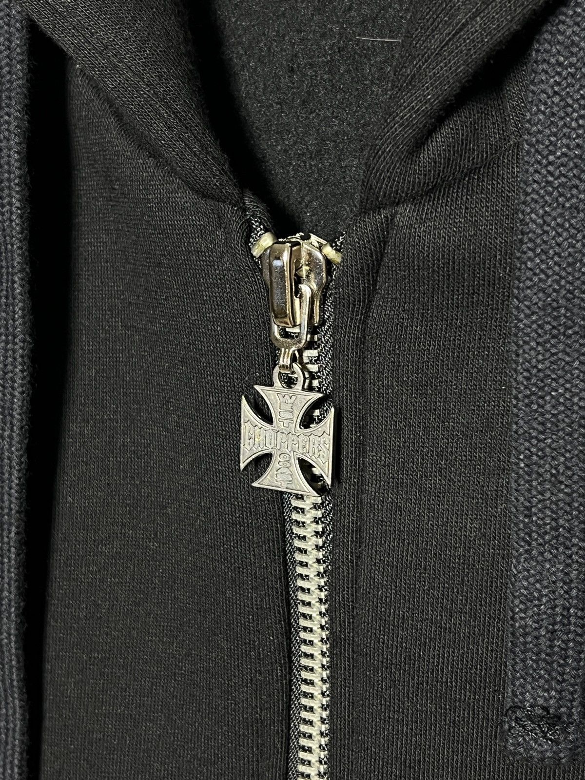 West Coast Choppers West Coast Choppers sleeveless zip hoodie Size US XL / EU 56 / 4 - 3 Thumbnail