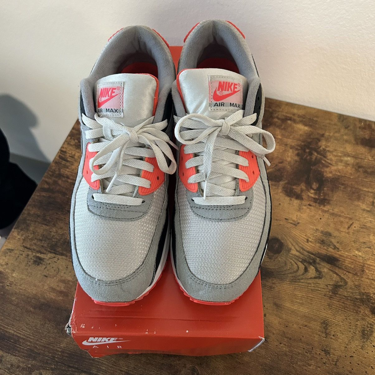 Nike Nike air max 90 Infrared OG Size US 12 / EU 45 - 3 Thumbnail
