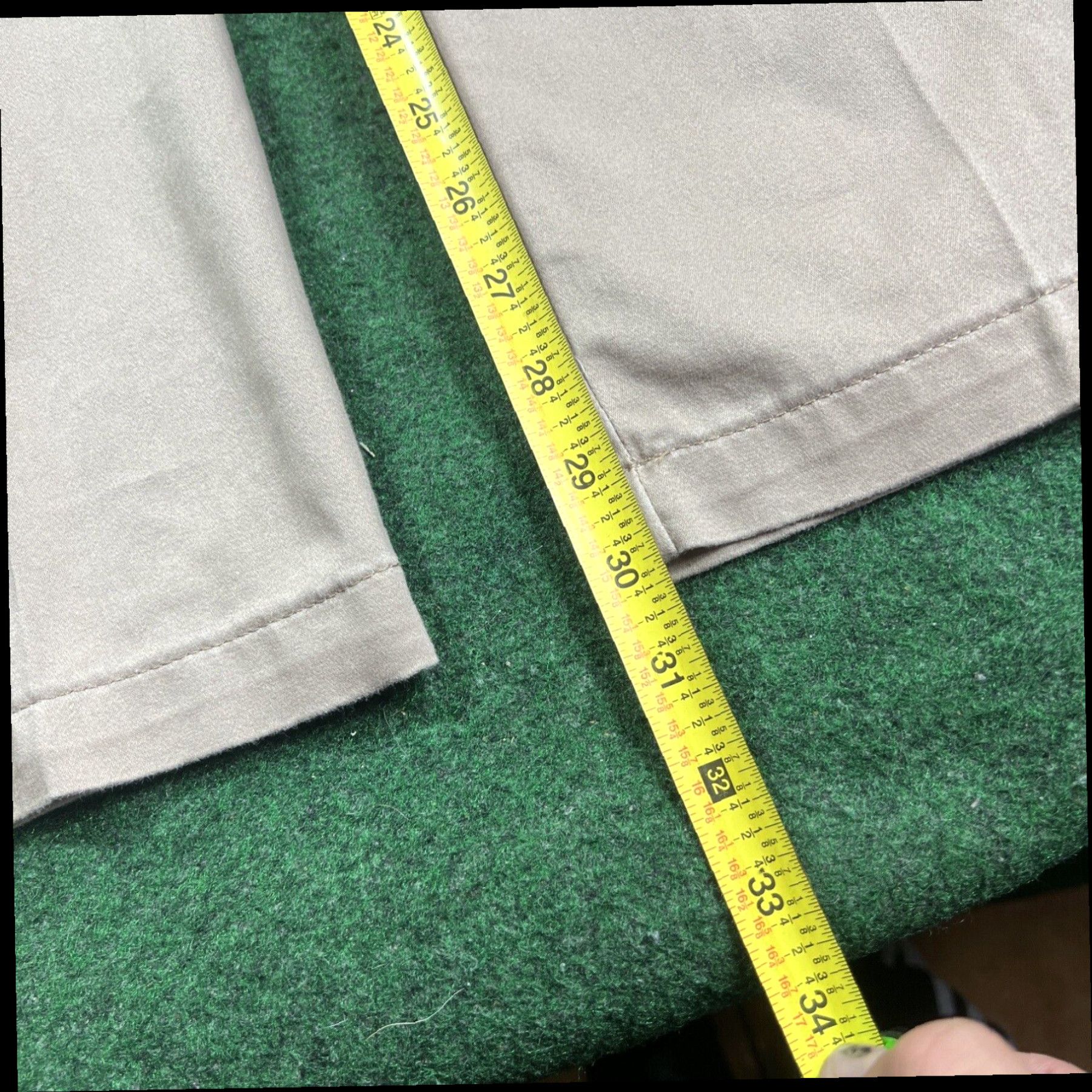 Lee Lee Jeans 10 Medium Beige Regular Fit Straight Leg Mid Rise Flex Motion Womens Size 32" / US 10 / IT 46 - 5 Thumbnail