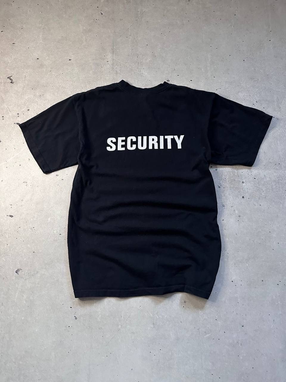 Band Tees × Vintage Anvil SECURITY Vintage Rare Tee 2/LOGO Y2K SK8 Avant Garde Size US L / EU 52-54 / 3 - 8 Thumbnail