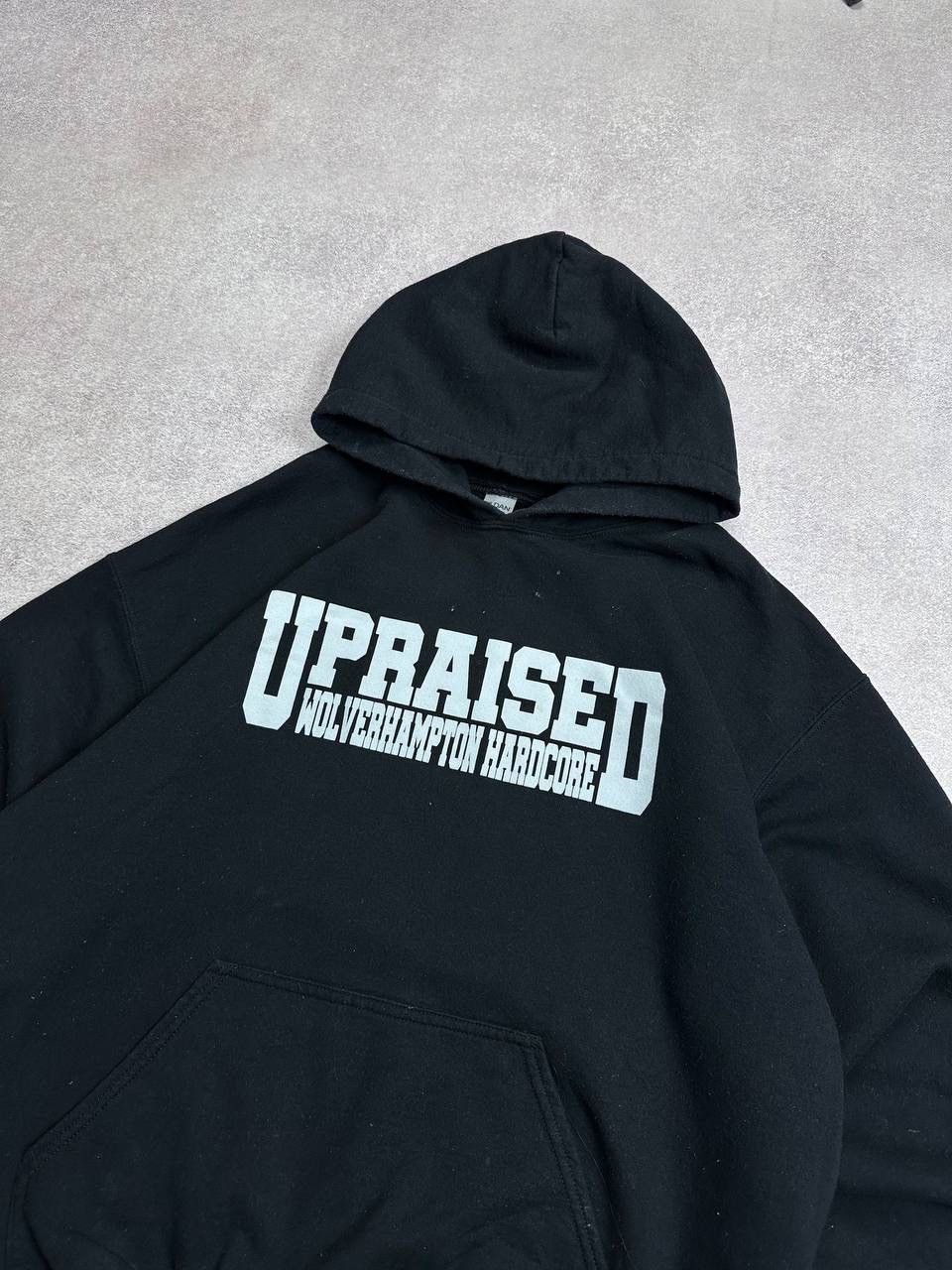 Vintage Vintage Upraised Hardcore Rave Boxy Hoodie L Size US L / EU 52-54 / 3 - 4 Thumbnail