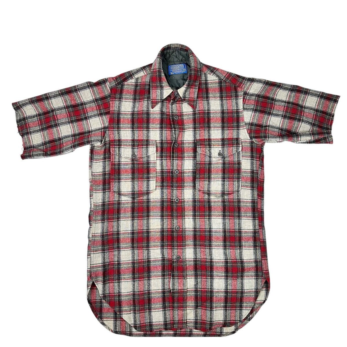 Pendleton × Vintage Pendleton Mens Plaid Button Front Shirt 14 1/2 Vintage Shirt Size US S / EU 44-46 / 1 - 1 Thumbnail