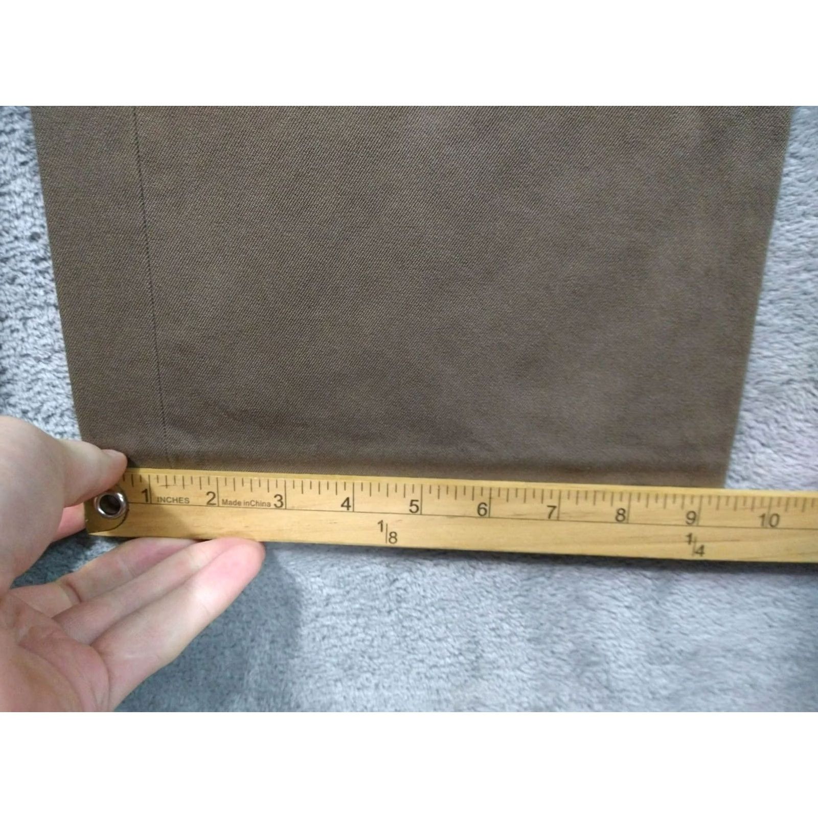 Ralph Lauren Ralph Lauren Pants Womens 12 Brown Chino Straight Leg High Rise Lot of 2 Pants Regular Brown 12/30 City Preppy Mens Womens Boys Girls Size 34" / US 12 / IT 48 - 6 Thumbnail