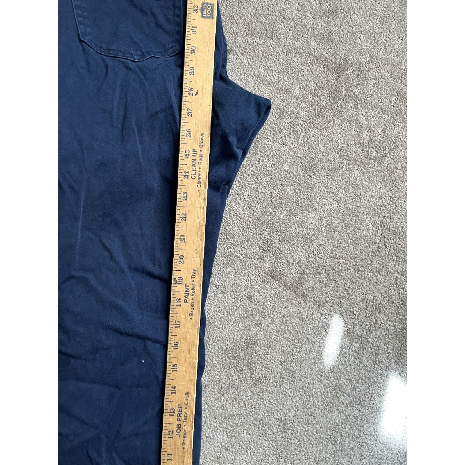 Gap Gap Always Skinny Jeans 14 Cotton Blend Stretch Navy Blue Medium Wash Jeans Womens Size 36" / US 14 / IT 50 - 6 Thumbnail