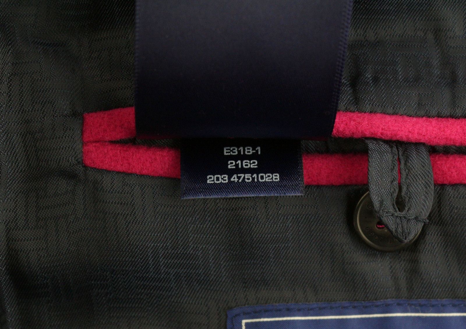 Gant CLASSIC TAILORED 2XL Love Potion Wool Cashmere Coat 87283 Size XXL / US 16-18 / IT 52-54 - 13 Thumbnail