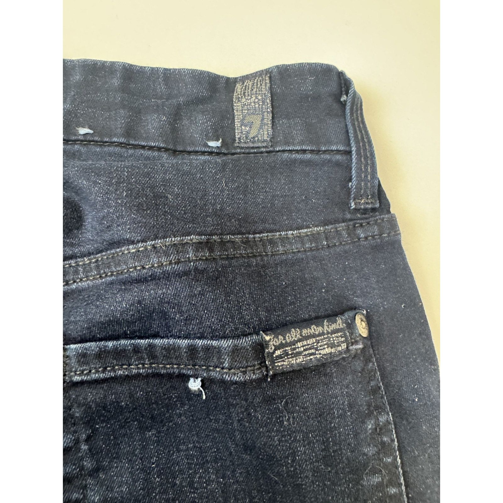 7 For All Mankind 7 for all Mankind the high waist skinny jeans B(air) 28 Size 28" / US 6 / IT 42 - 11 Thumbnail