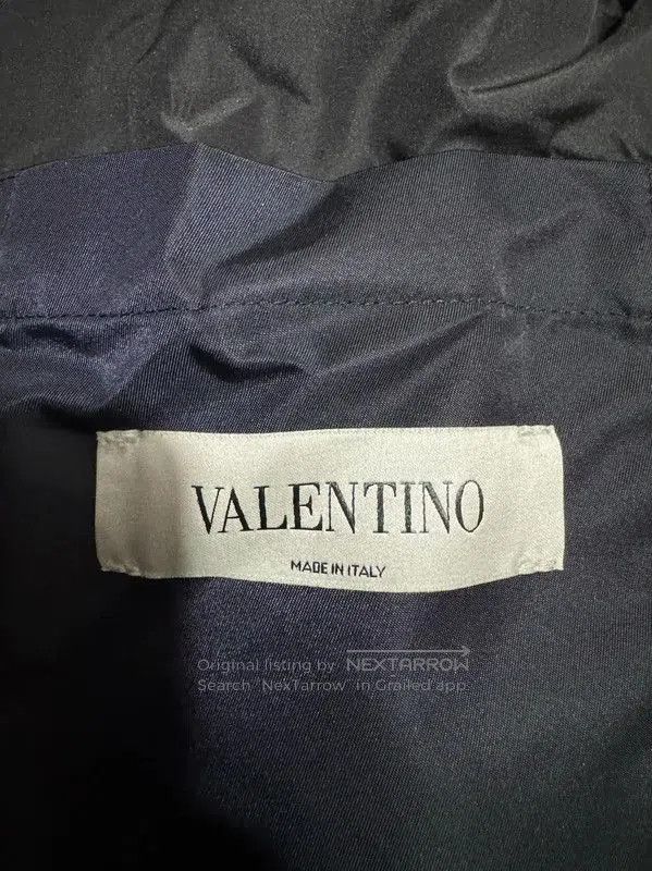 Valentino Valentino Black Printed Nylon Bomber Jacket . Size US S / EU 44-46 / 1 - 4 Thumbnail