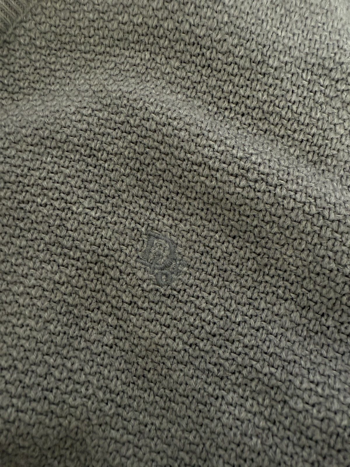 Christian Dior Monsieur Christian Dior Men’s Classic V-Neck Sweater in Light Gray Size US L / EU 52-54 / 3 - 3 Thumbnail