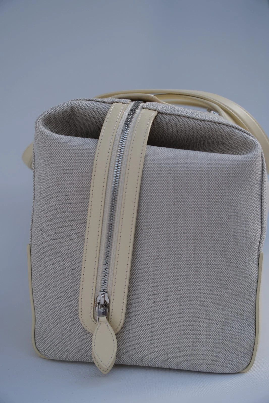 Loro Piana NEW Loro Piana Sesia Happy Day Tote Bag in Canvas XL Size ONE SIZE - 6 Thumbnail