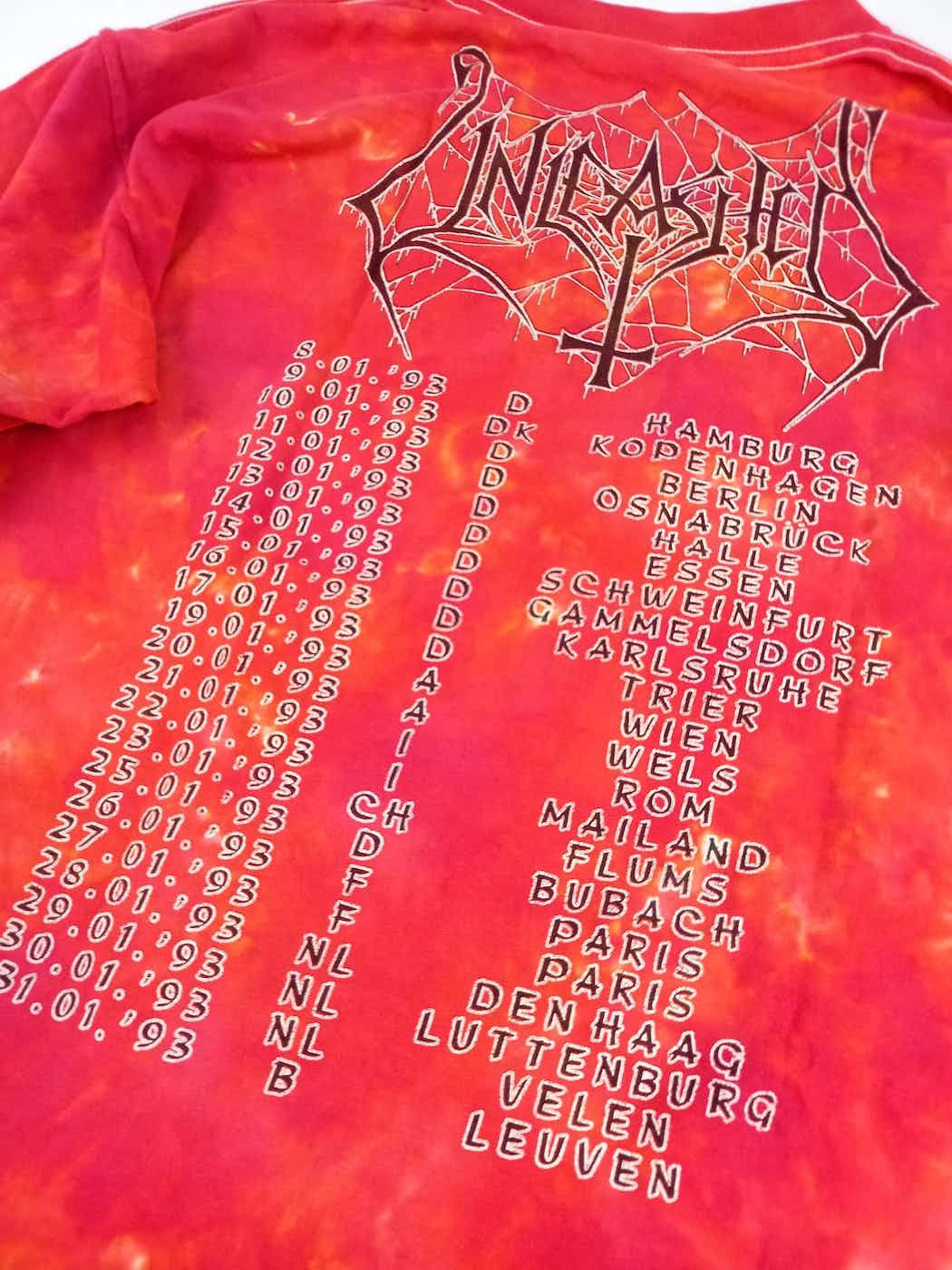 Band Tees × Vintage Unleashed autographed vintage longsleeve tshirt 1993 Size US XL / EU 56 / 4 - 7 Thumbnail