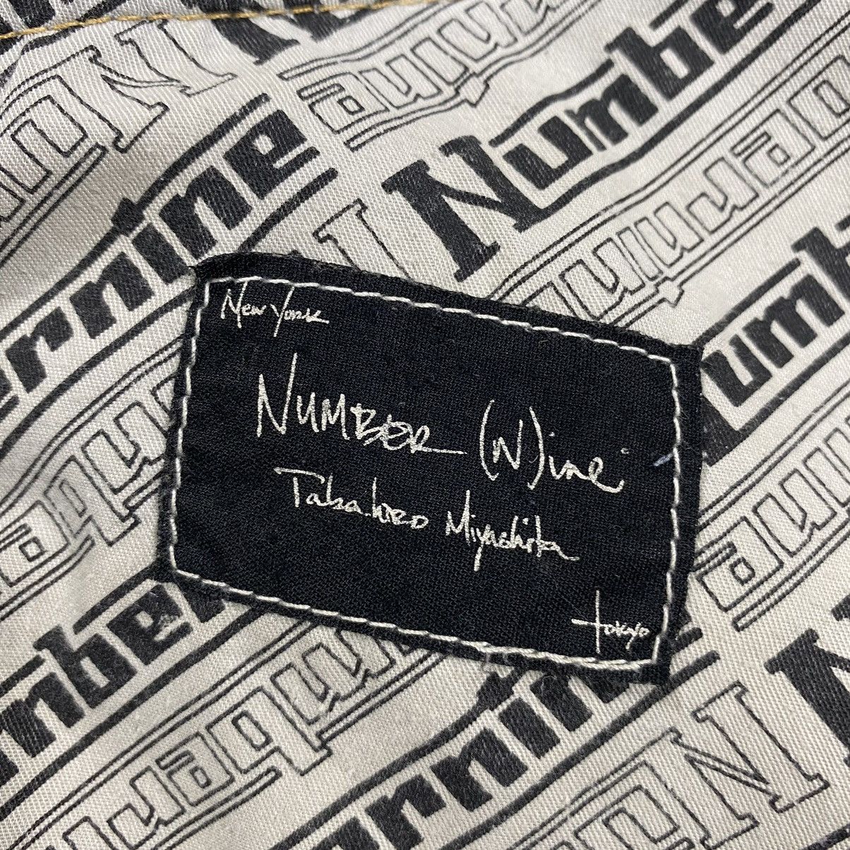Number (N)ine × Takahiromiyashita The Soloist. SS06 Number Nine Painted D-Ring Crying Heart Pain Denim Size US 32 / EU 48 - 14 Thumbnail