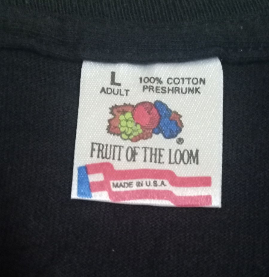 Fruit Of The Loom × NBA Vintage 90s Chicago Bulls 3 Peat NBA World Champions T-shirt Size US L / EU 52-54 / 3 - 12 Thumbnail